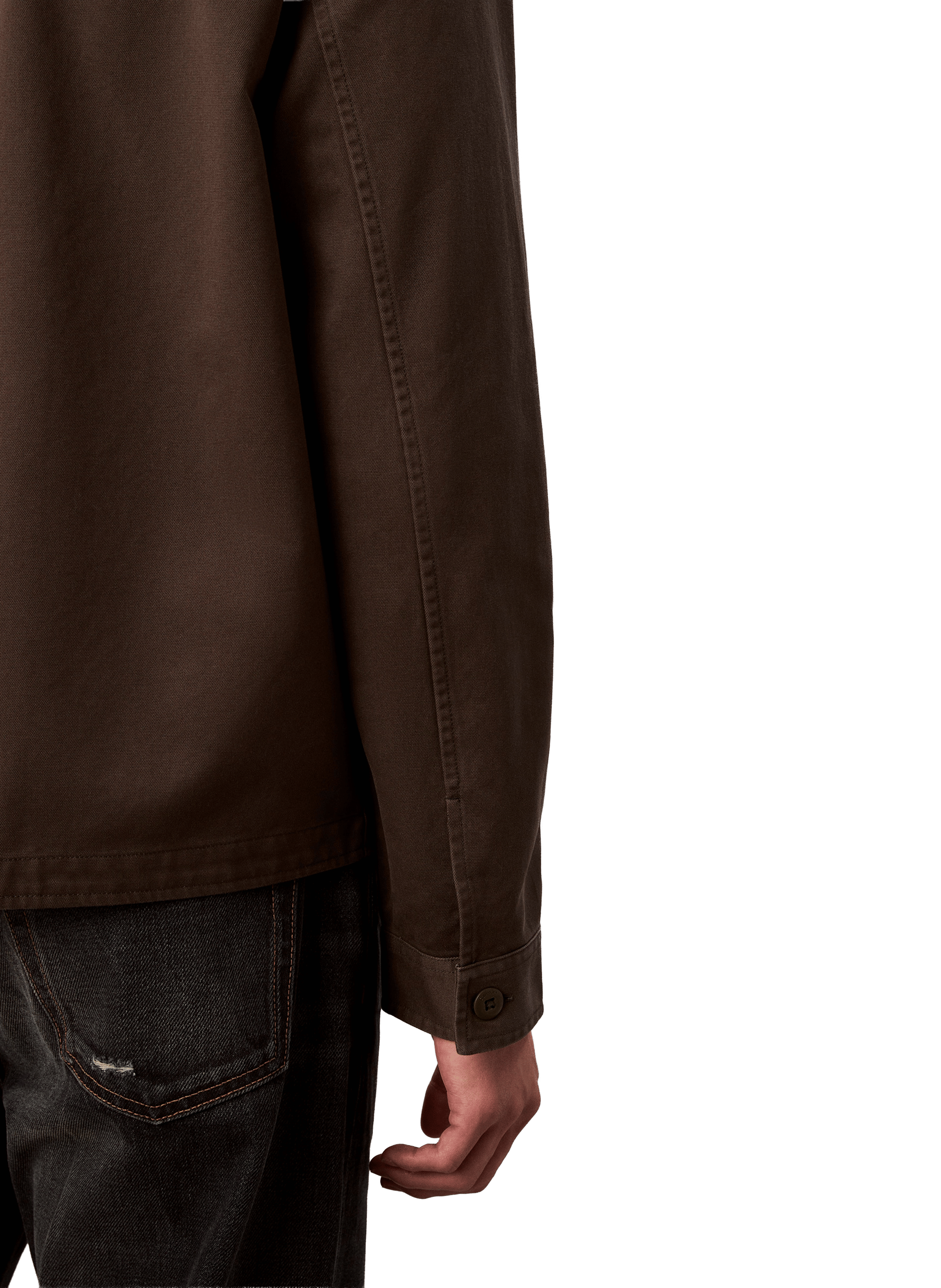 Cotton overshirt CALVIN KLEIN Khaki