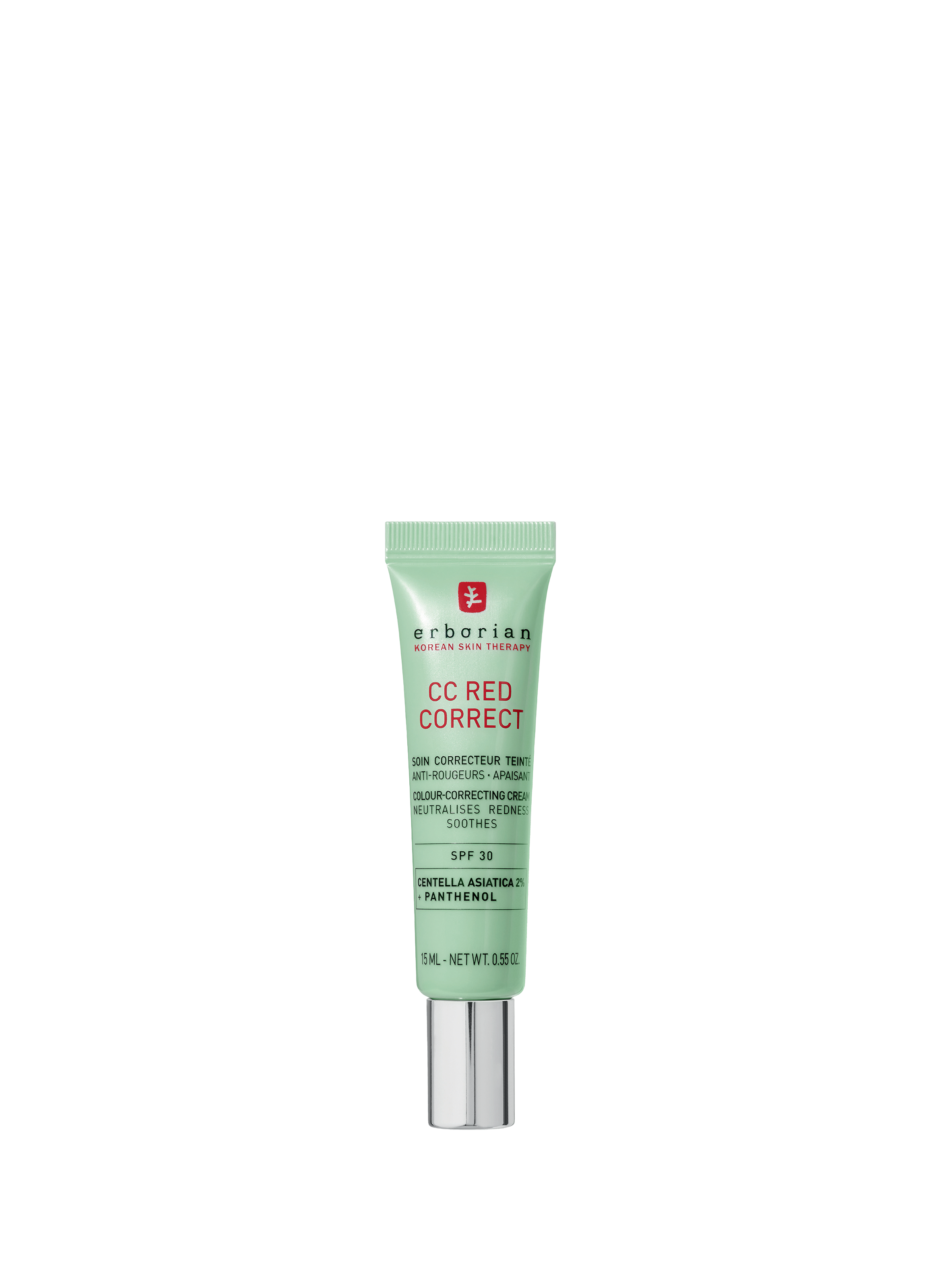 CC Red Correct - Tinted Correcting Care - Anti-redness and soothing ERBORIAN No color