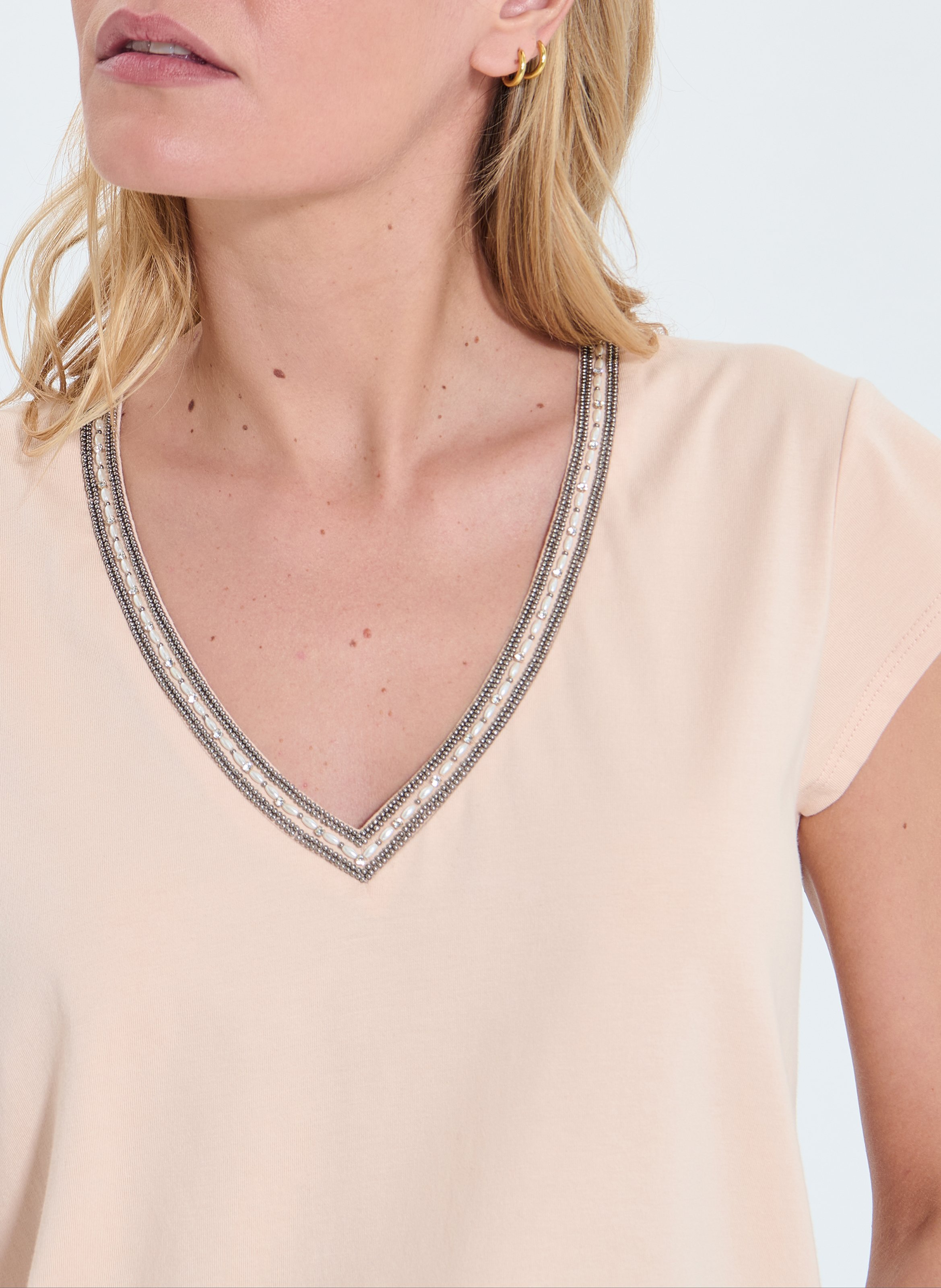 Top  tulipe ZAPA Beige