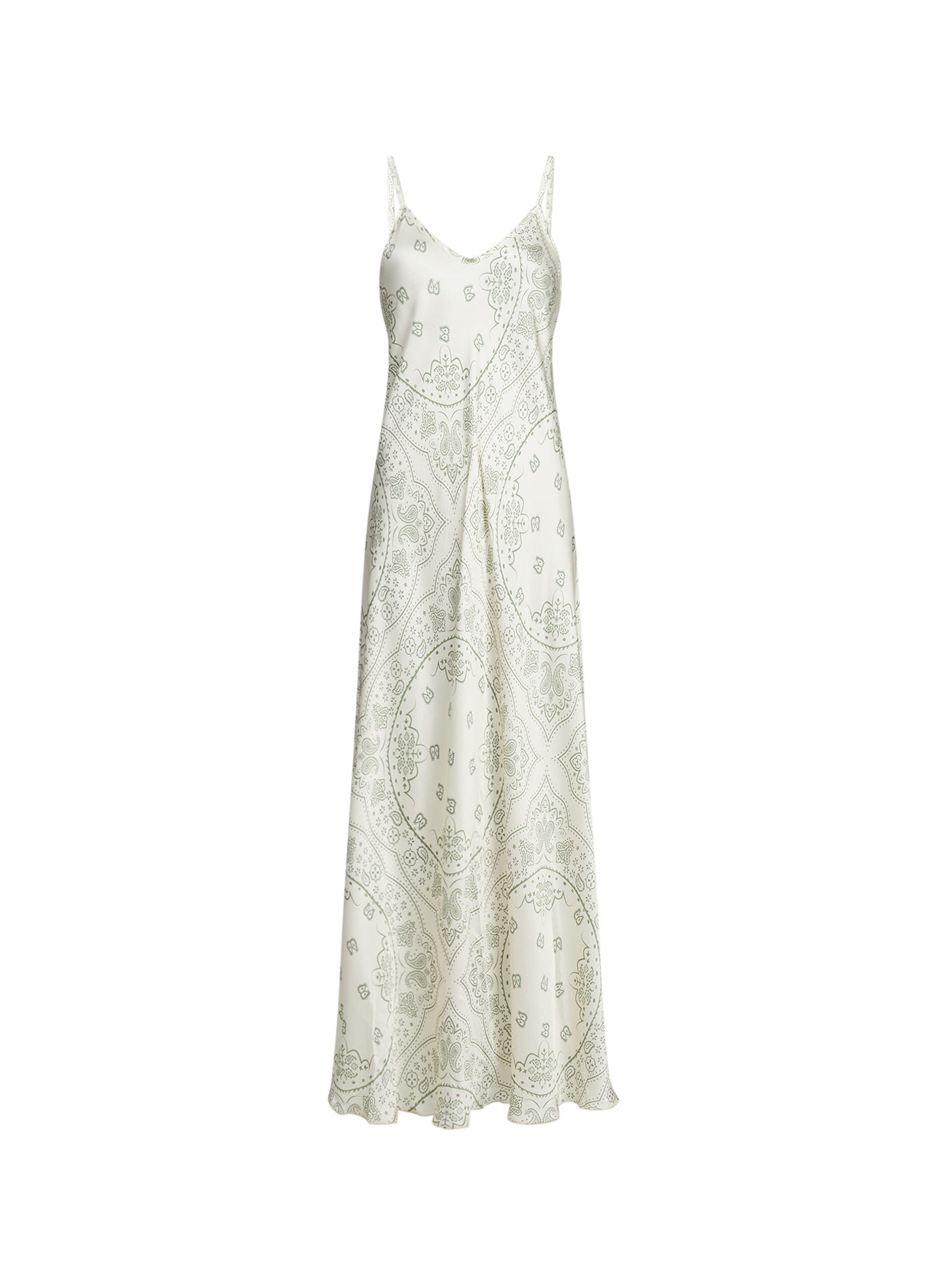 Robe fluide Buffalo à fines bretelles AOKYANOS Beige