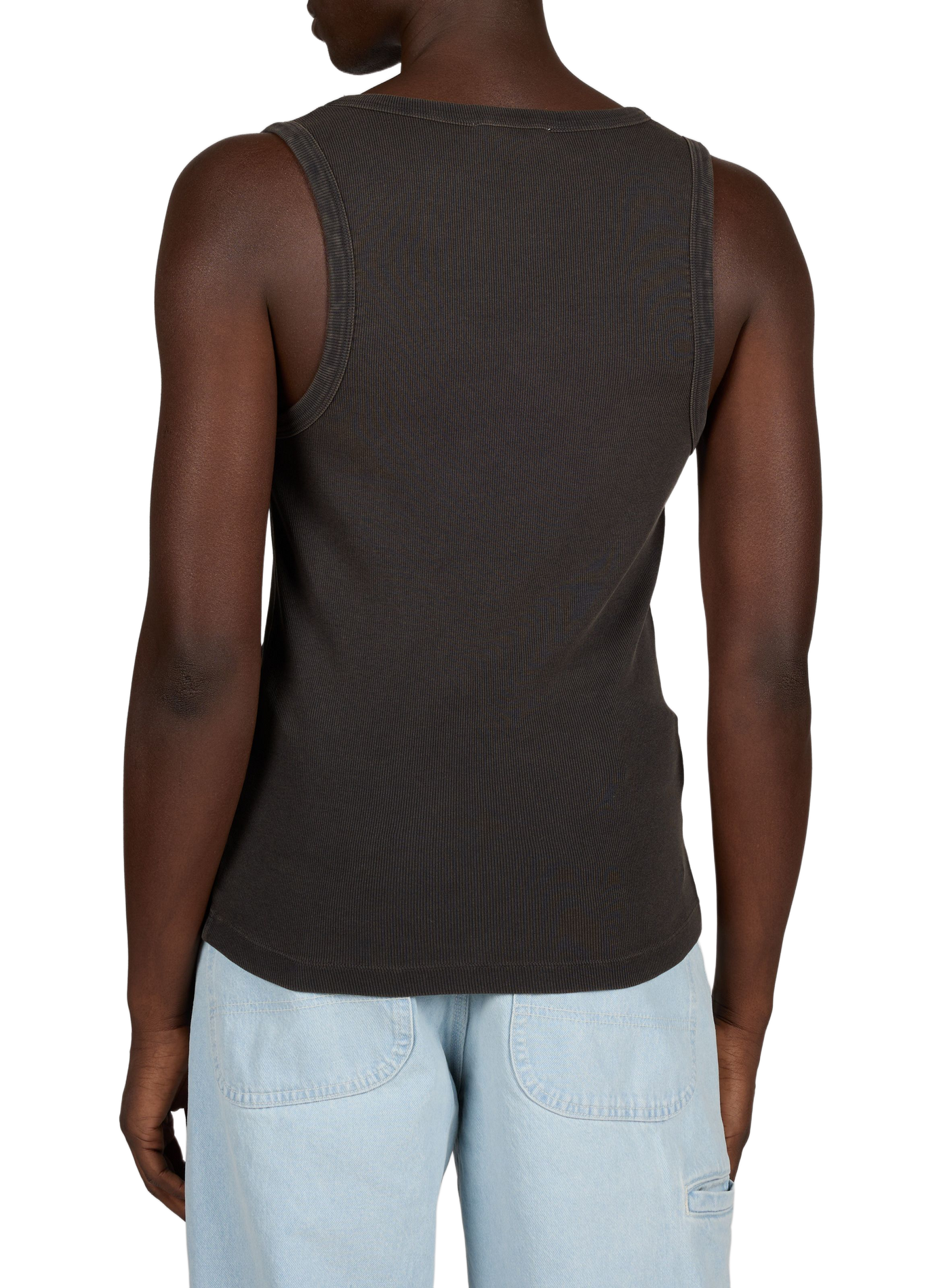 Cotton Tank Top ENTIRE STUDIOS Black