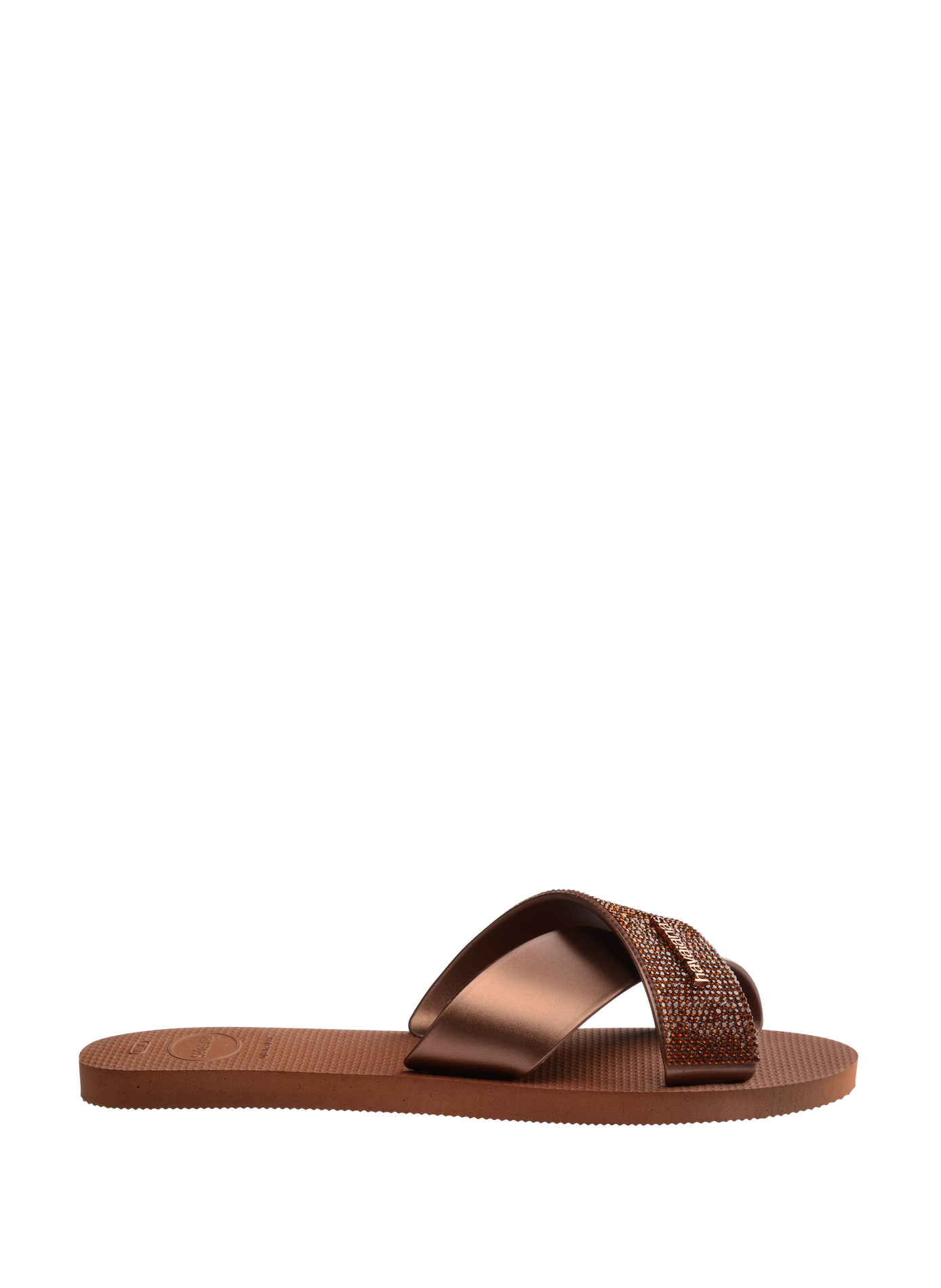 Platte muilezels Aqua Glow HAVAIANAS Bruin