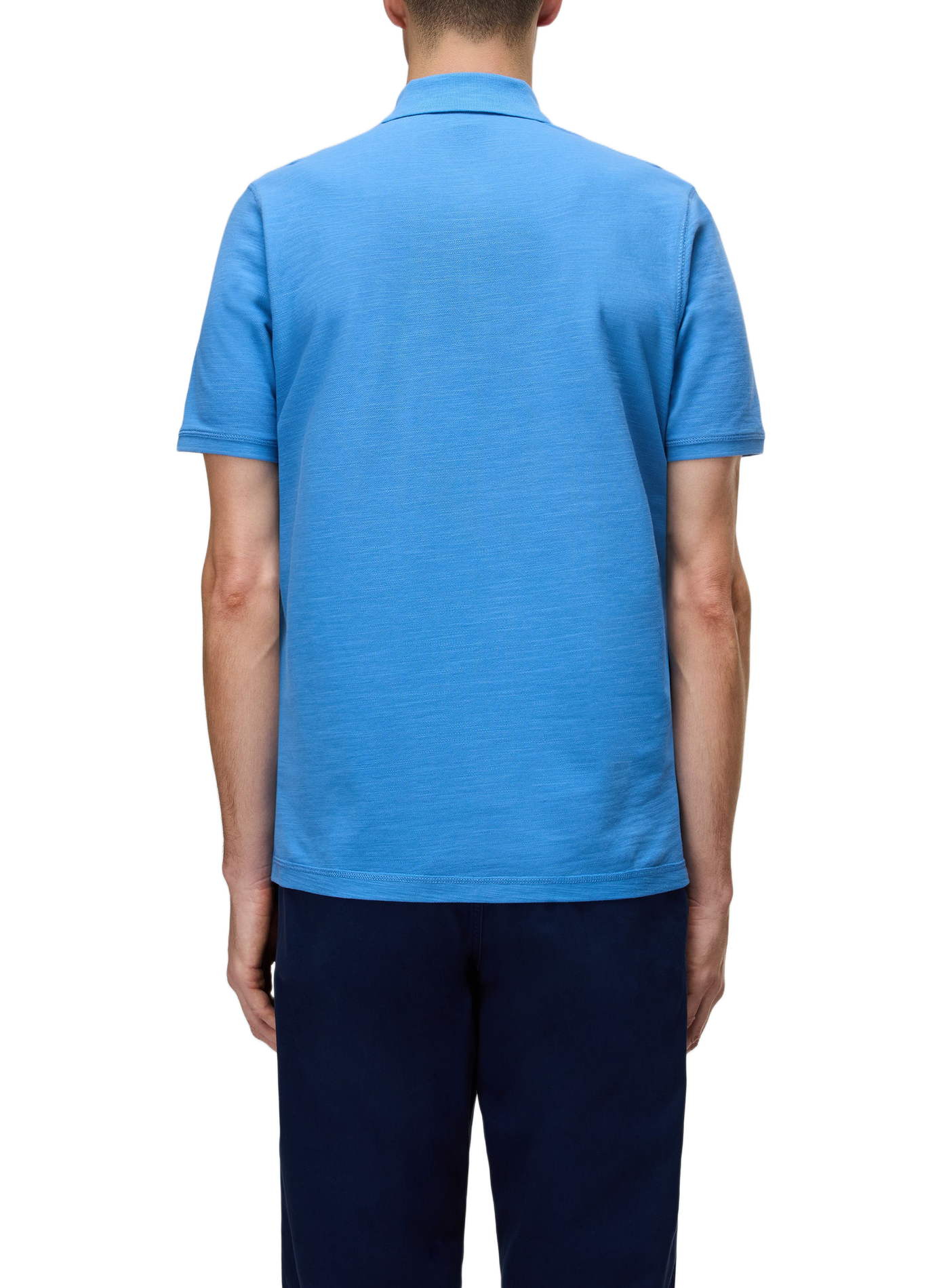 Polo manches courtes Ebea 3 en coton NAPAPIJRI Bleu