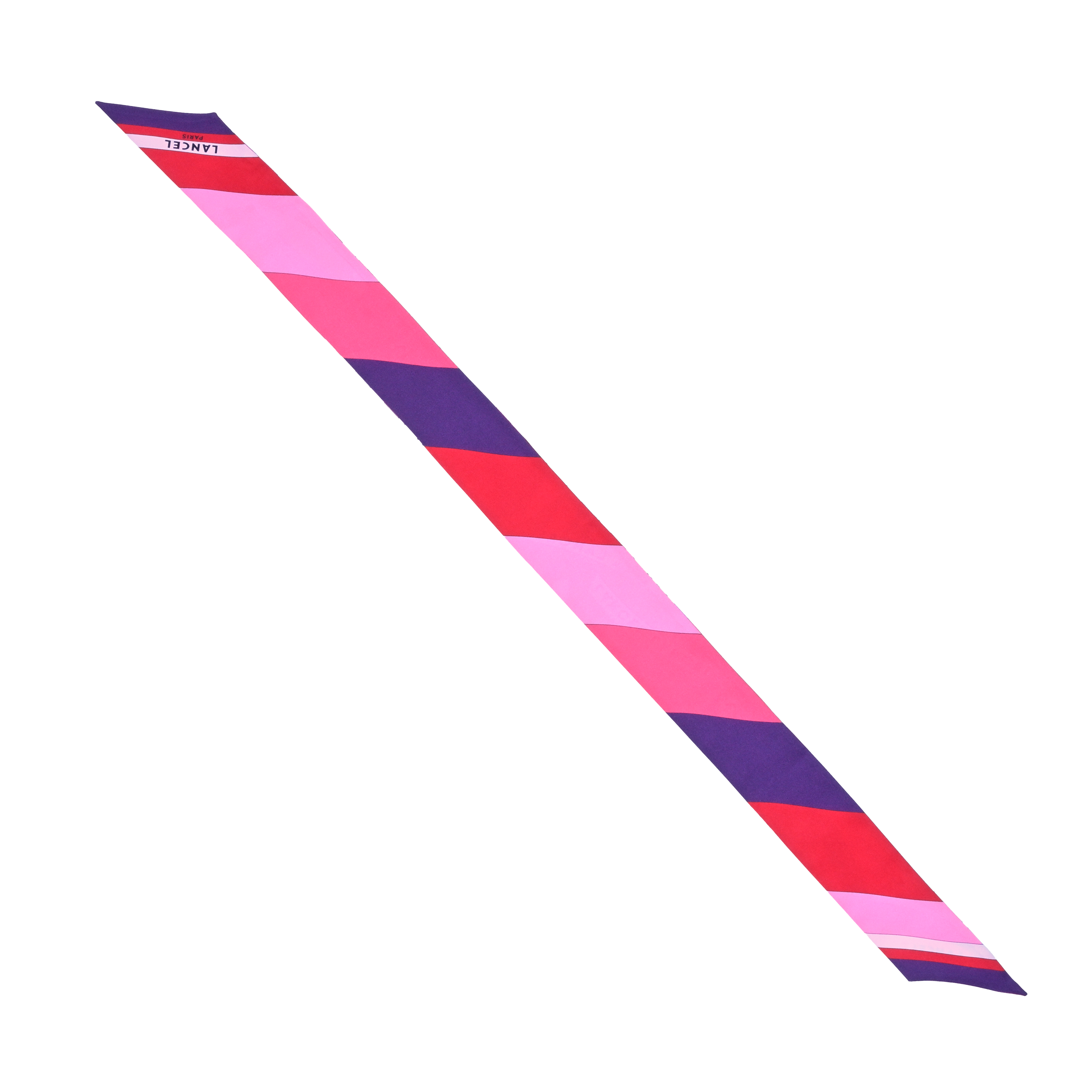 Silk headband parasol pattern by lancel LANCEL Purple