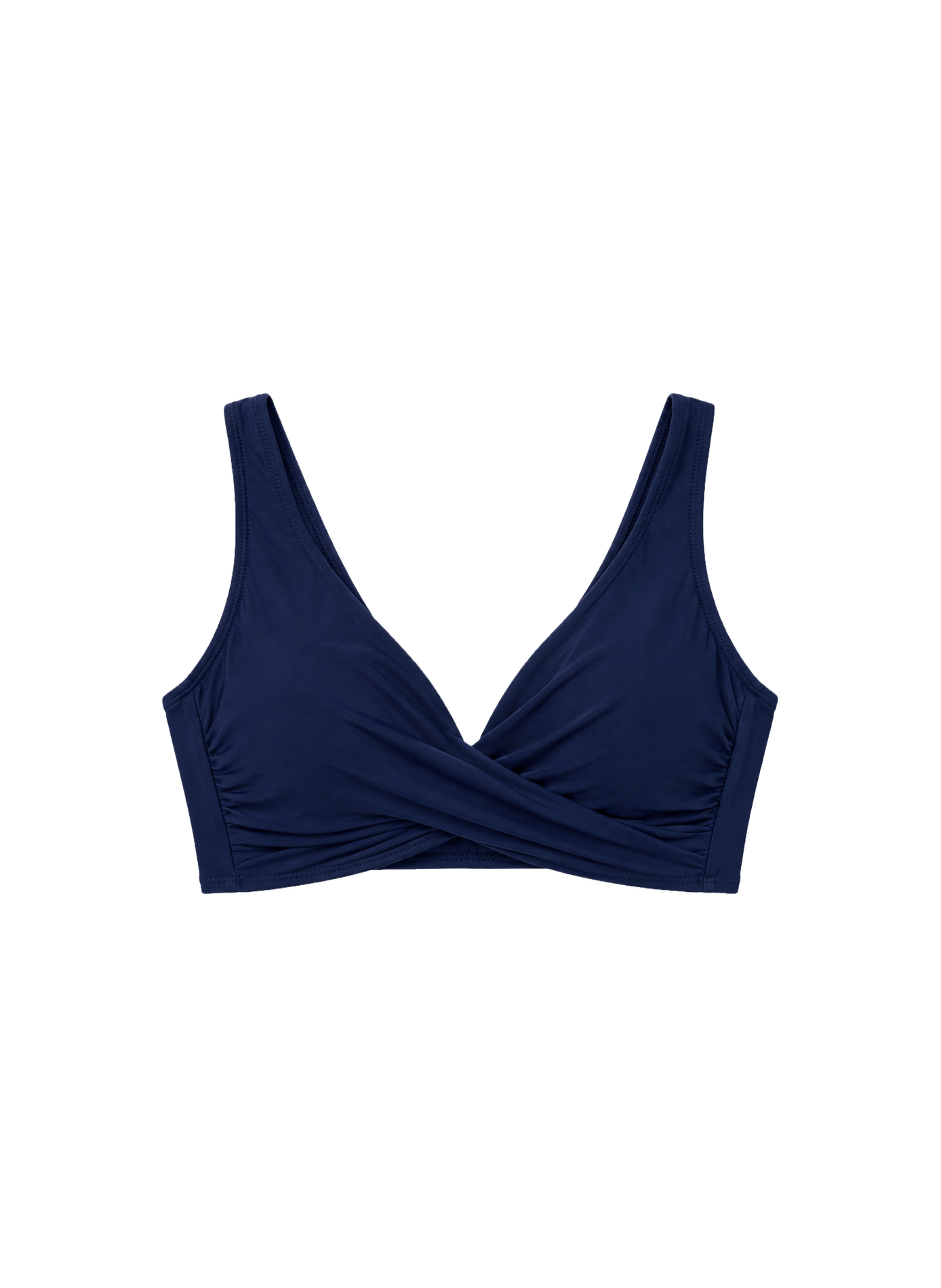 Haut de maillot de bain Classique plissé SHAN Bleu