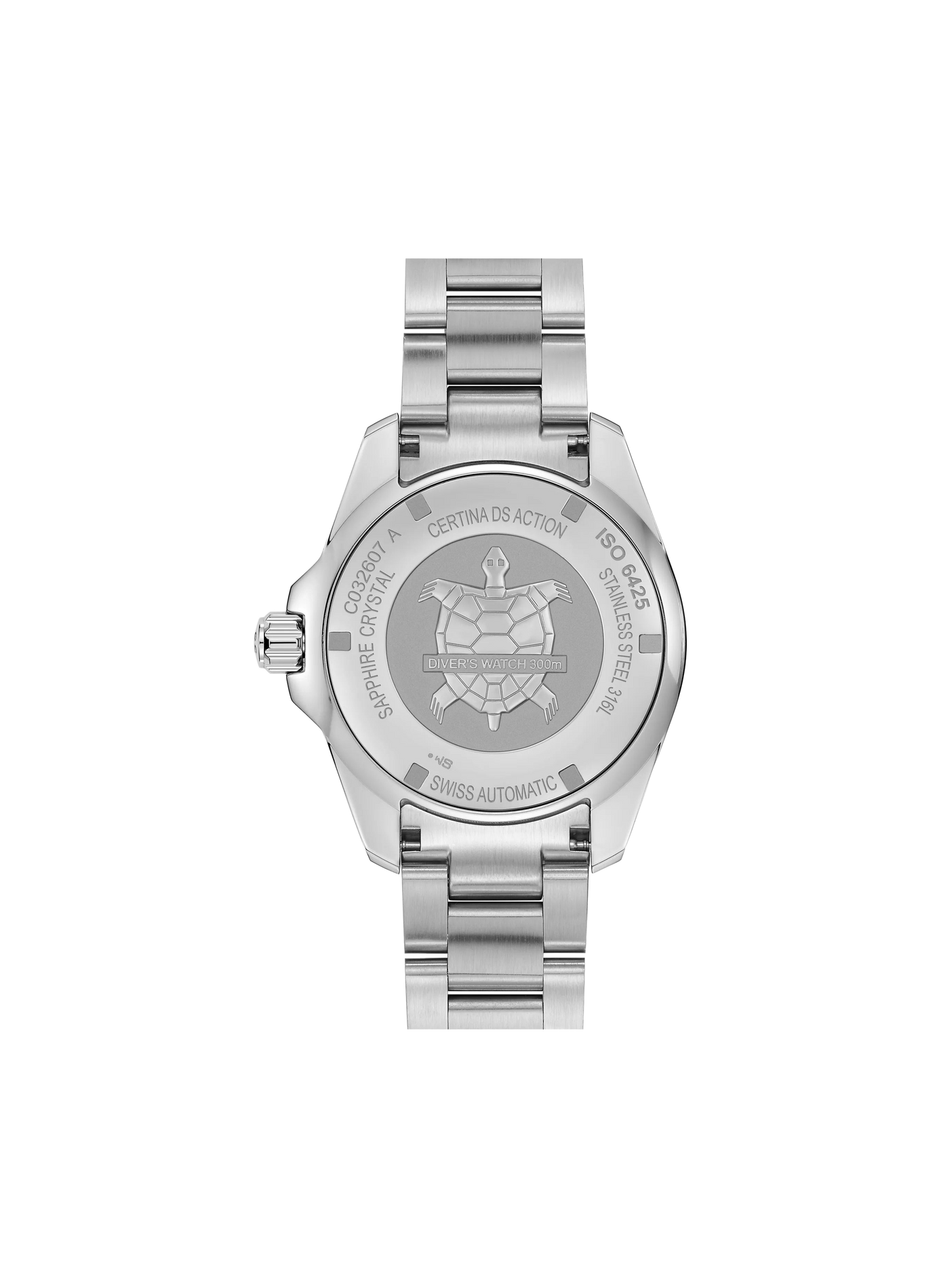 Montre automatique DS ACTION DIVER en acier inoxydable CERTINA Bleu