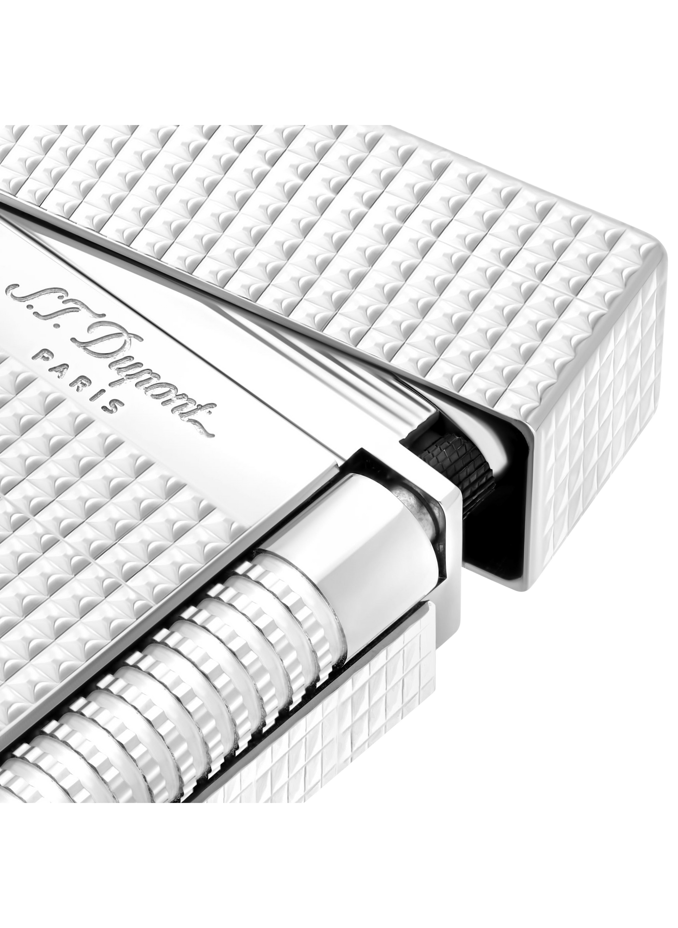 Aansteker Le Grand Dupont Diamantpunt S.T. DUPONT Zilver