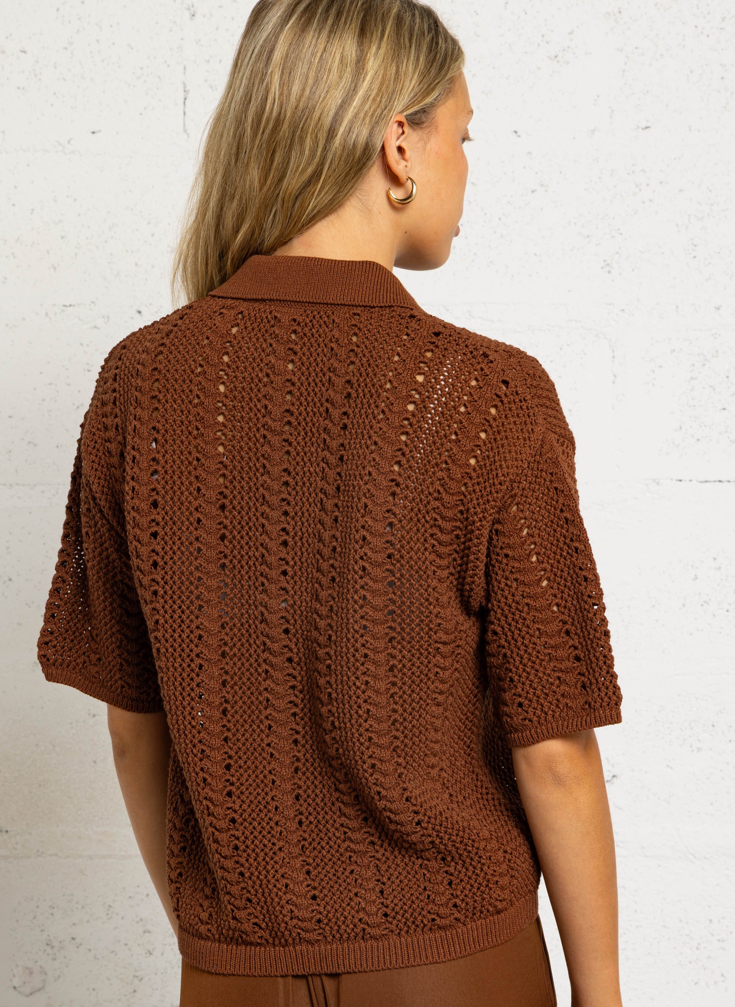 Maison 123 Maison 123 Pull manches courtes en coton m...