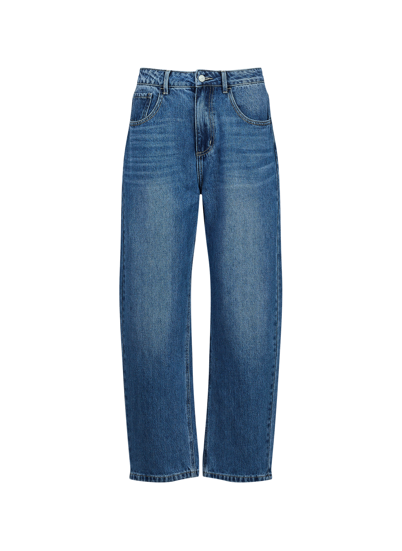Wide leg cotton denim jeans ARTLOVE Blue