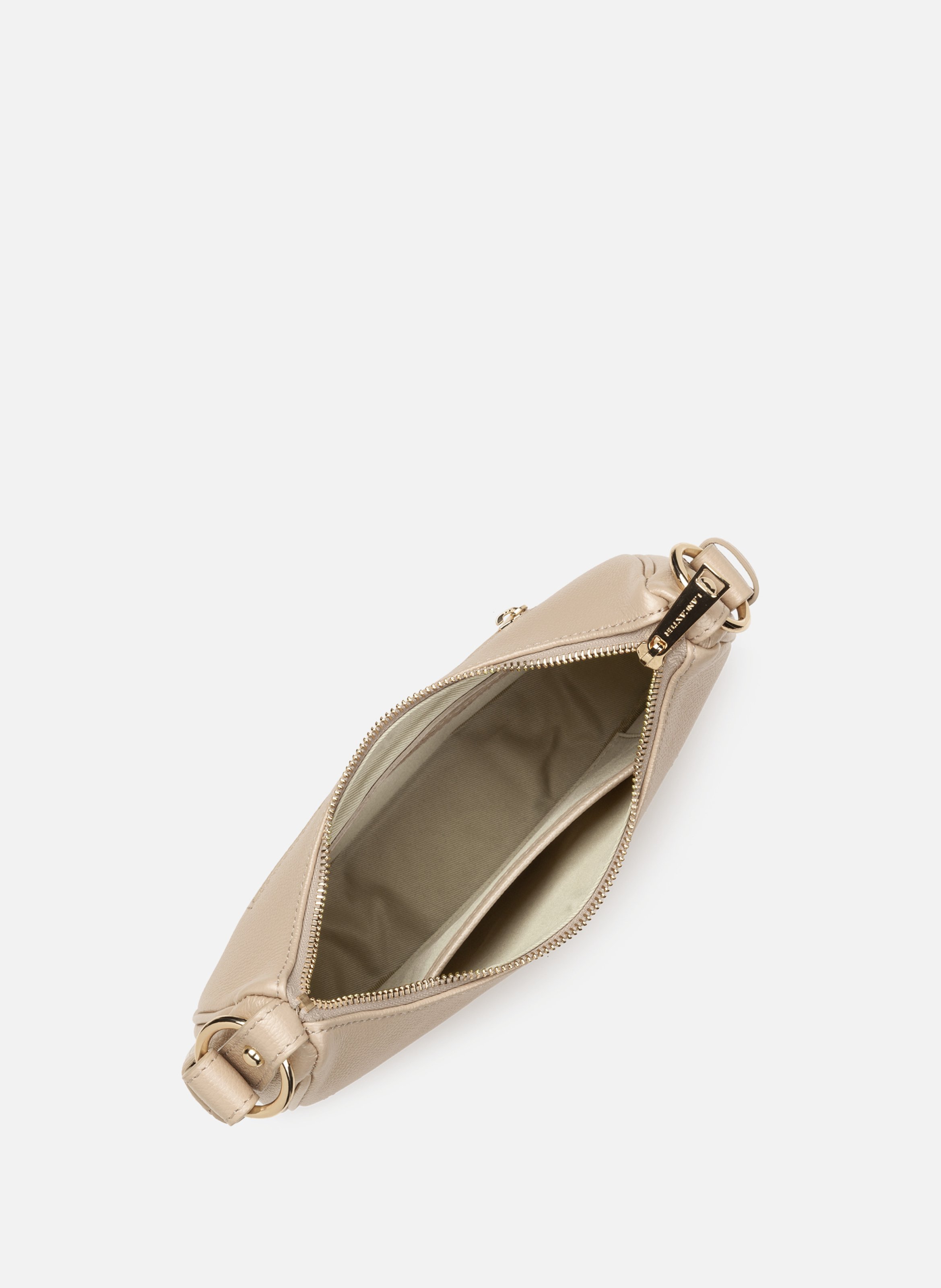 Petit sac besace - milano aria LANCASTER Doré