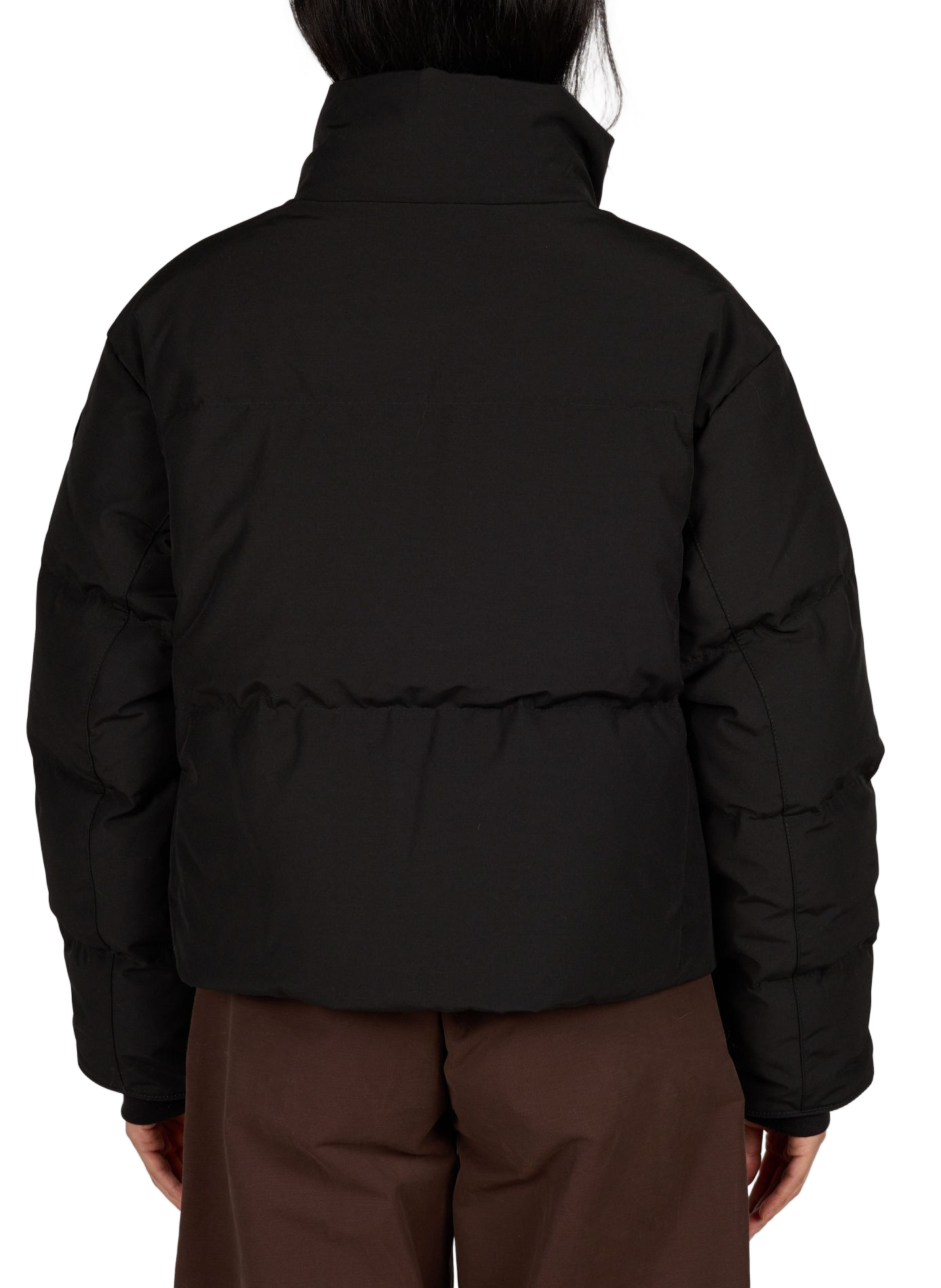 Korte donsjas Granview met capuchon met kraag CANADA GOOSE Zwart