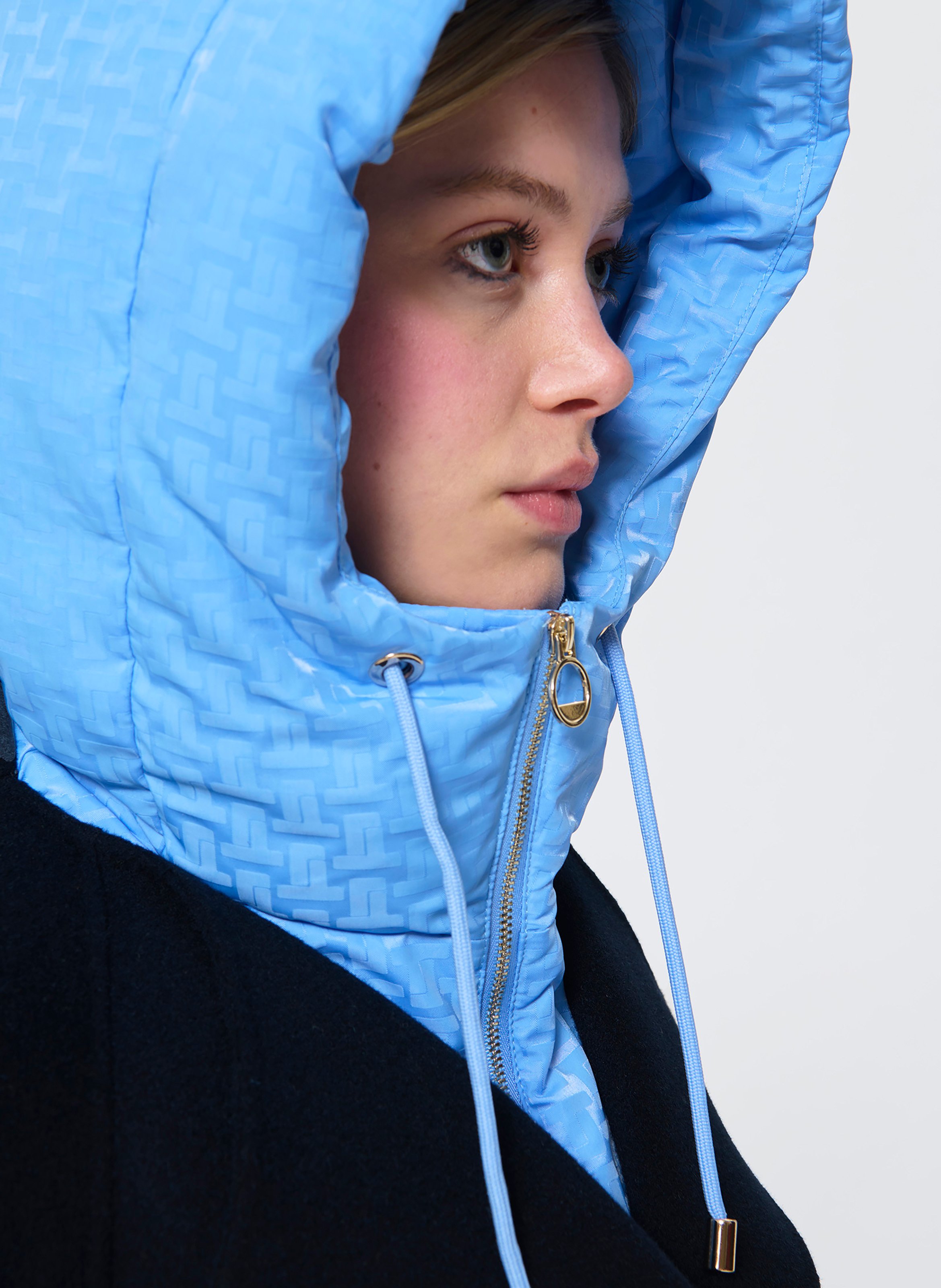 Capuche daria TARA JARMON Bleu
