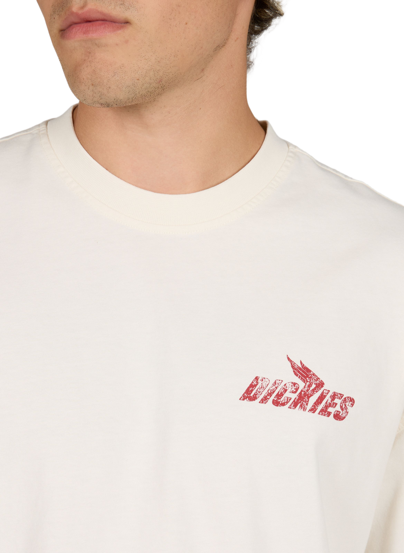Round neck T-shirt DICKIES White