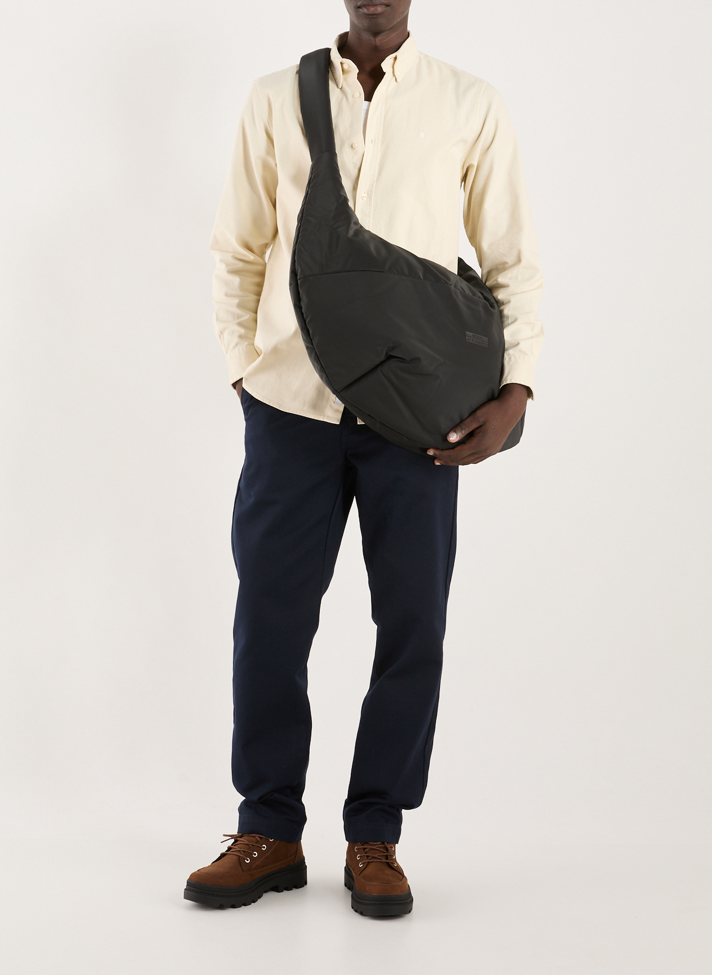 Solid shoulder bag UCON ACROBATICS Black