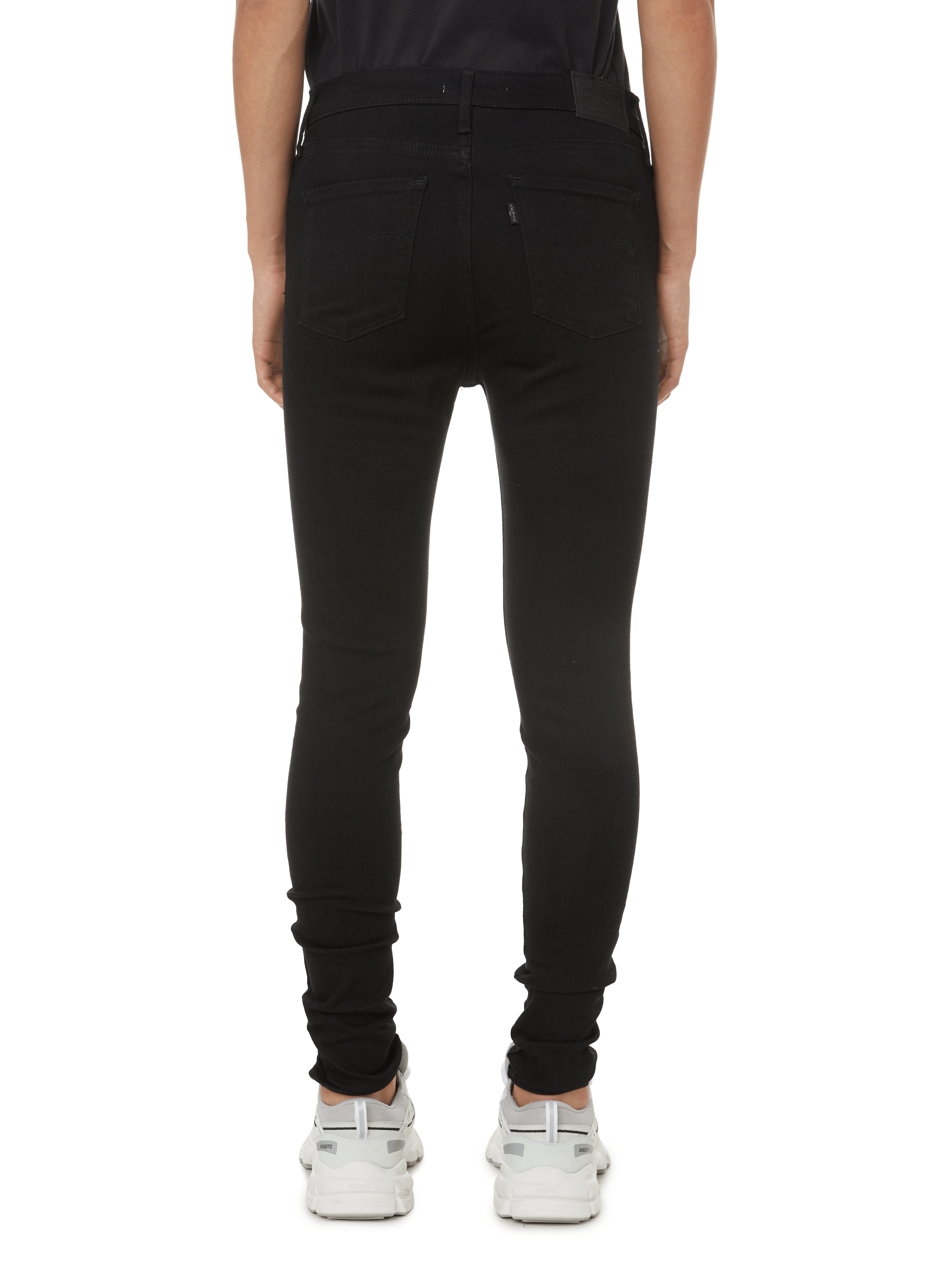 720 High-Rise Super Skinny cotton and lyocell jeans LEVI'S Black
