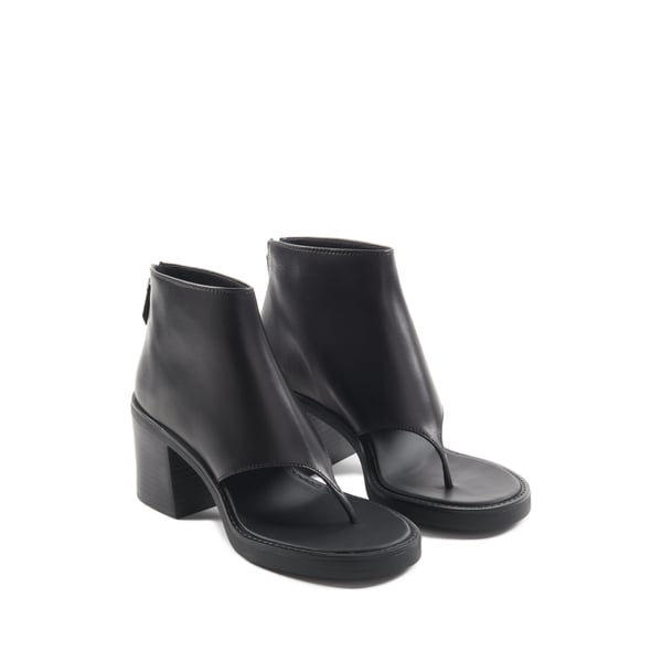 Bottines en cuir