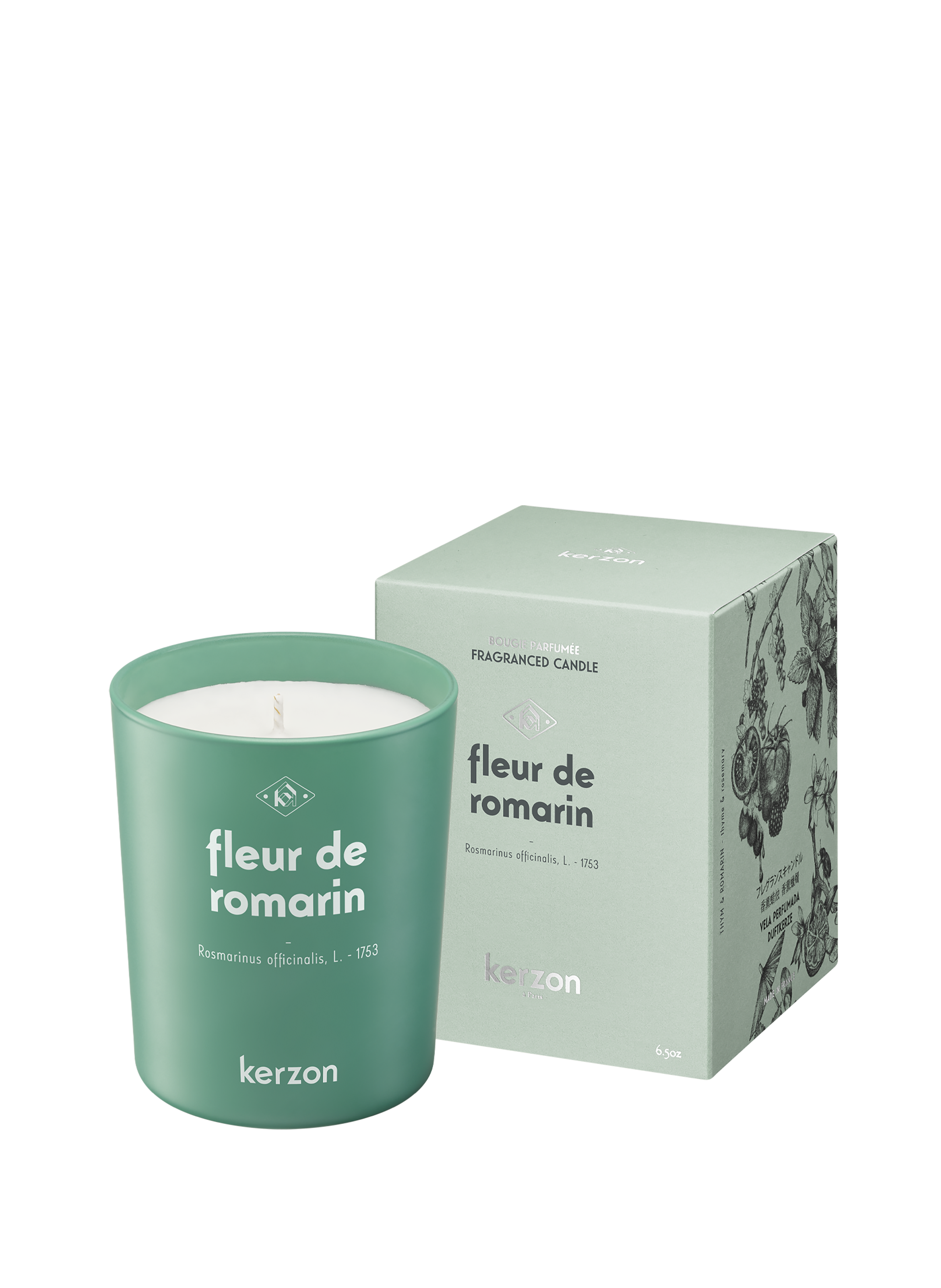 Scented Candle Rosemary Flower KERZON No color