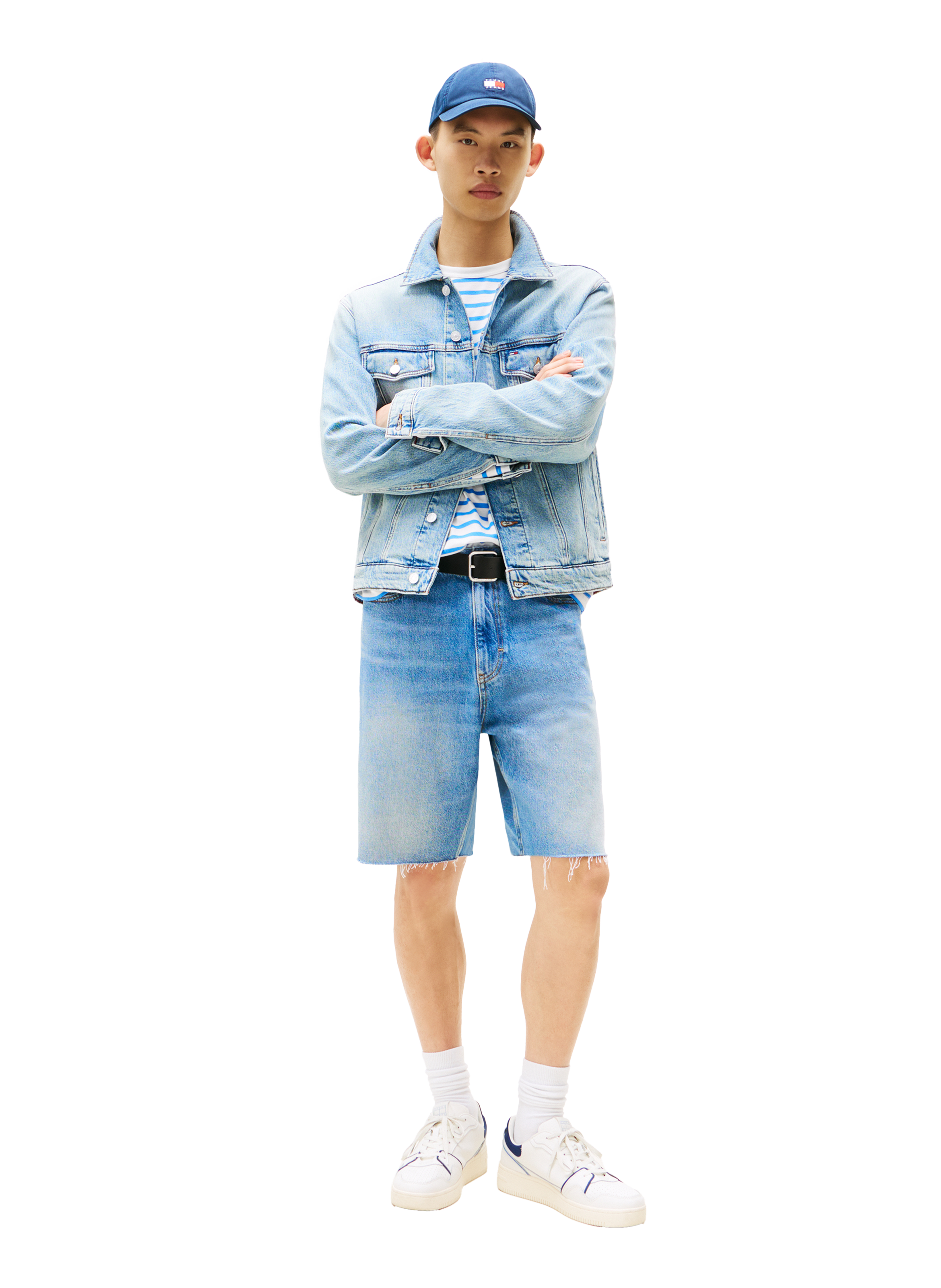 Denim Bermuda shorts TOMMY HILFIGER Blue