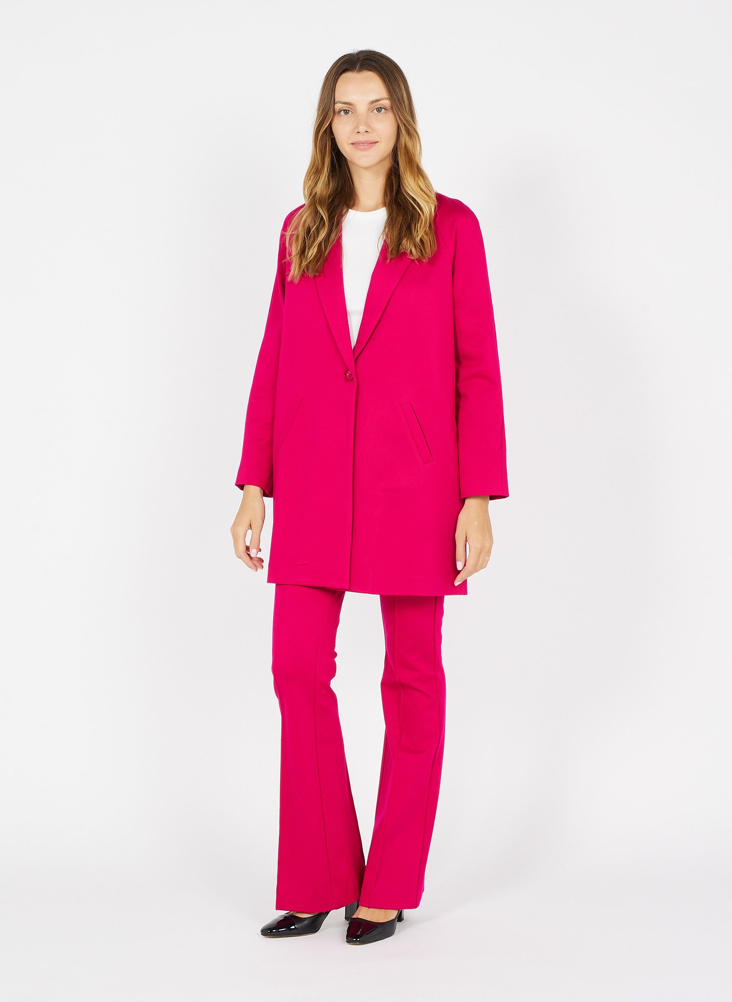 Babies à talons en cuir vernis dhapop JONAK Noir