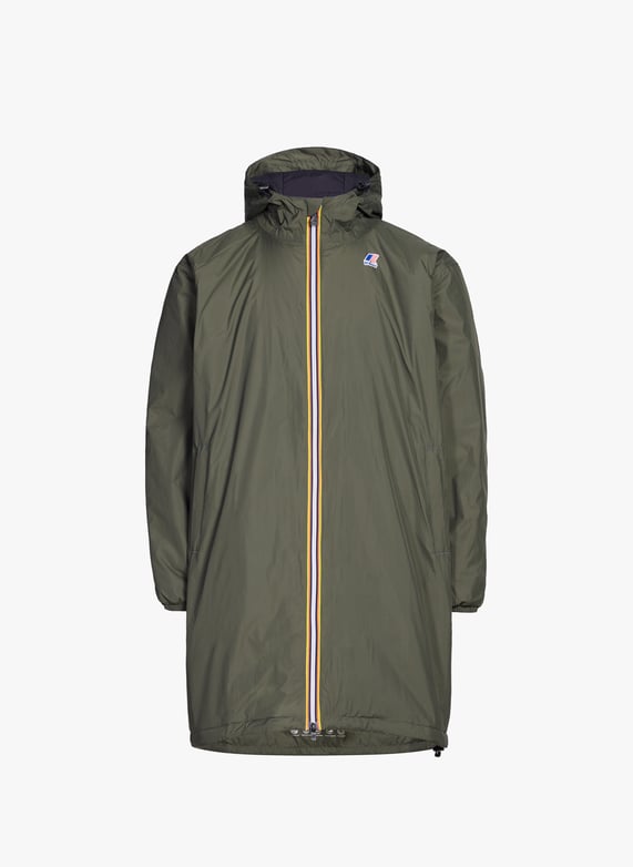 Parka mi-longue imperméable | Kaki by K-WAY Parka mi-longue imperméable Kaki