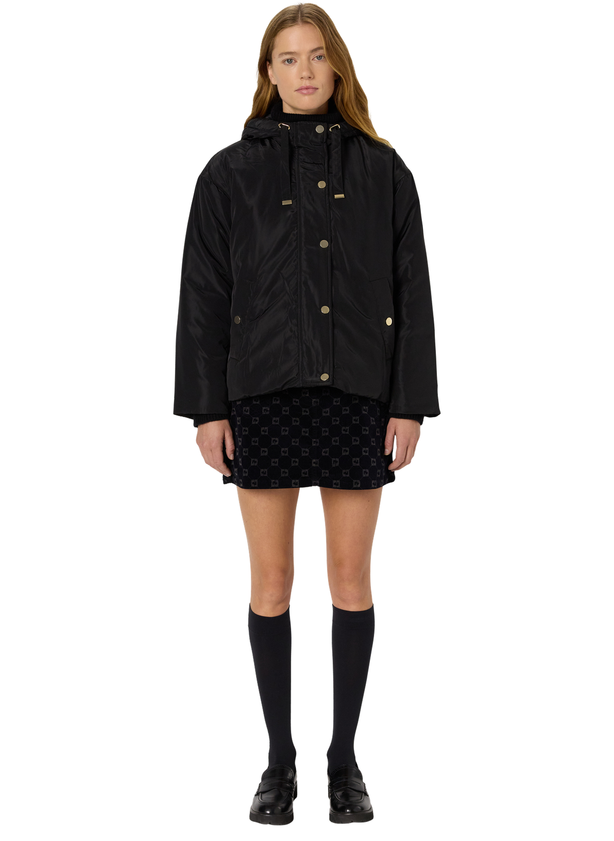 Parka courte à capuche - marissa GERARD DAREL Noir