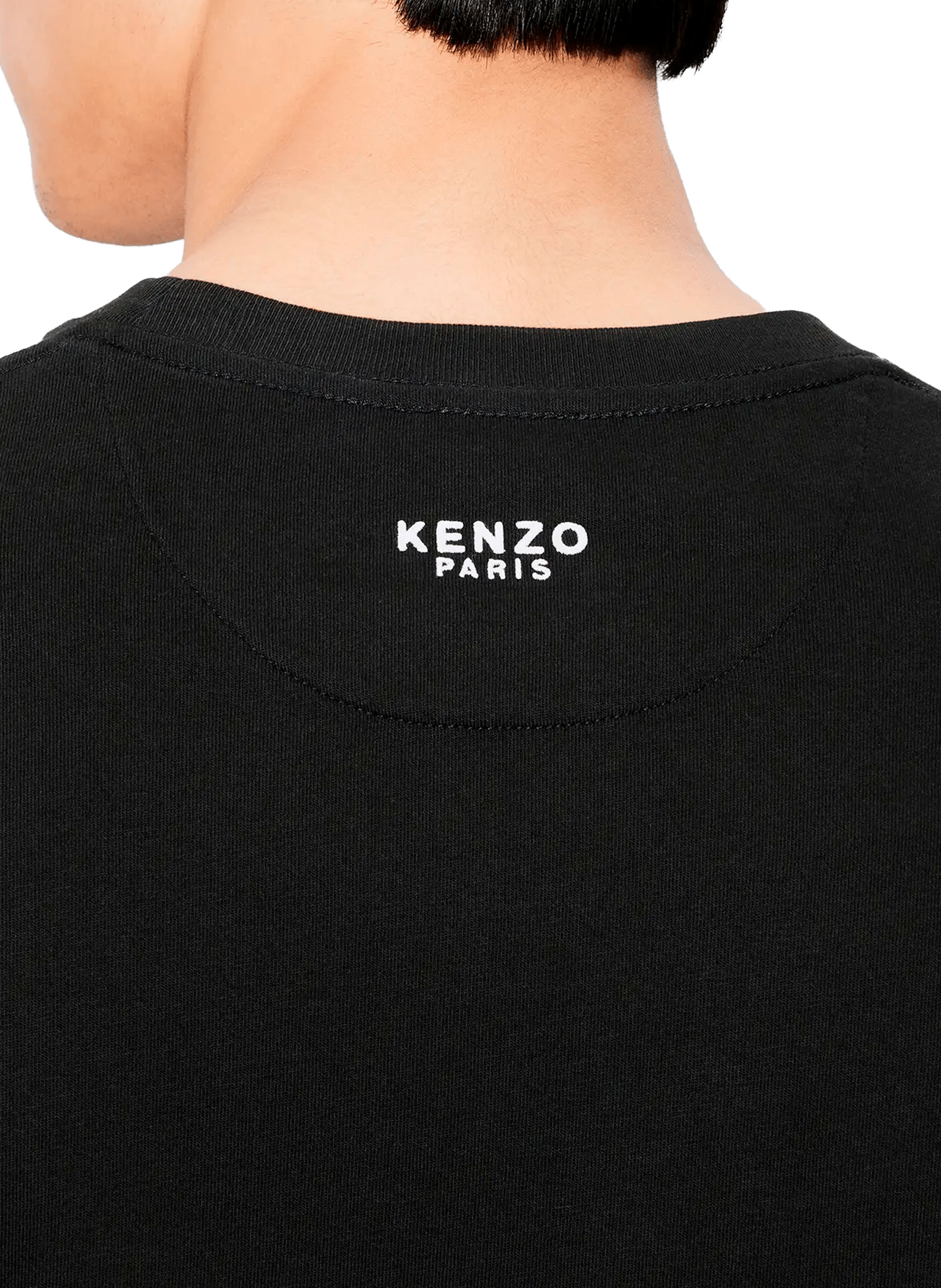 Classic Cotton T-Shirt KENZO Black
