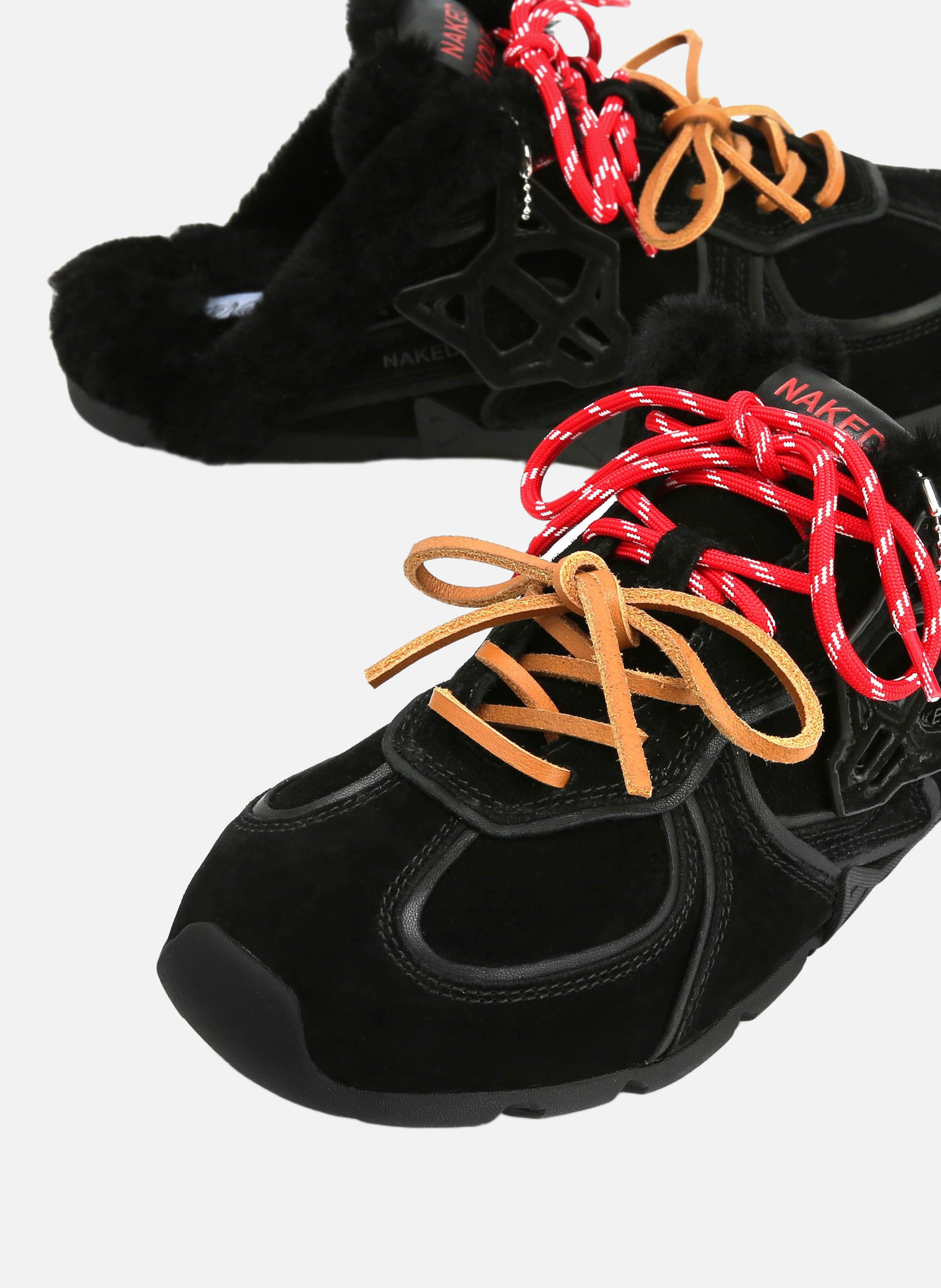 Mules arc NAKED WOLFE Noir