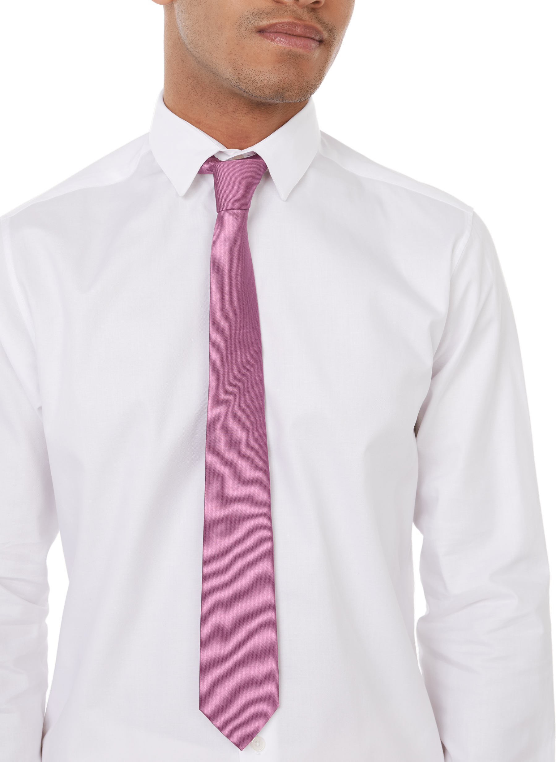 Slim-fit cotton shirt AU PRINTEMPS PARIS White