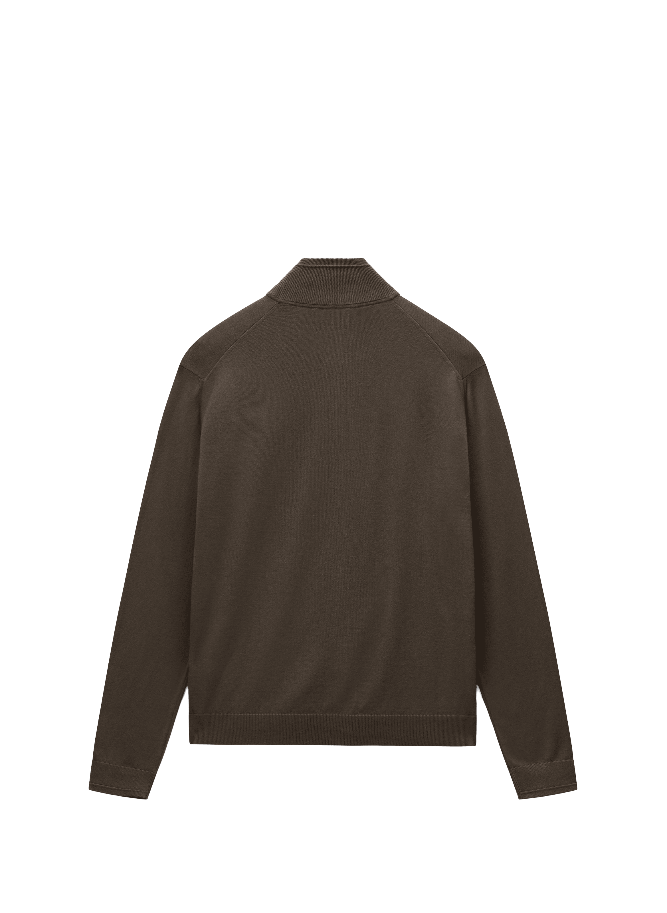 Gilet droit à col montant en coton NAPAPIJRI Kaki