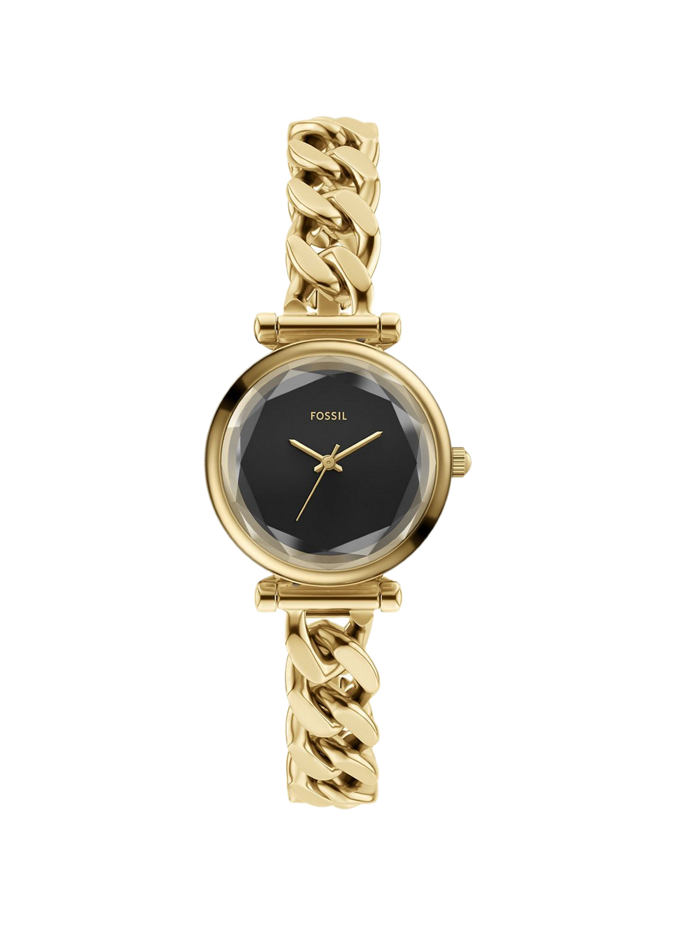 Montre Carlien en acier inoxydable FOSSIL Noir