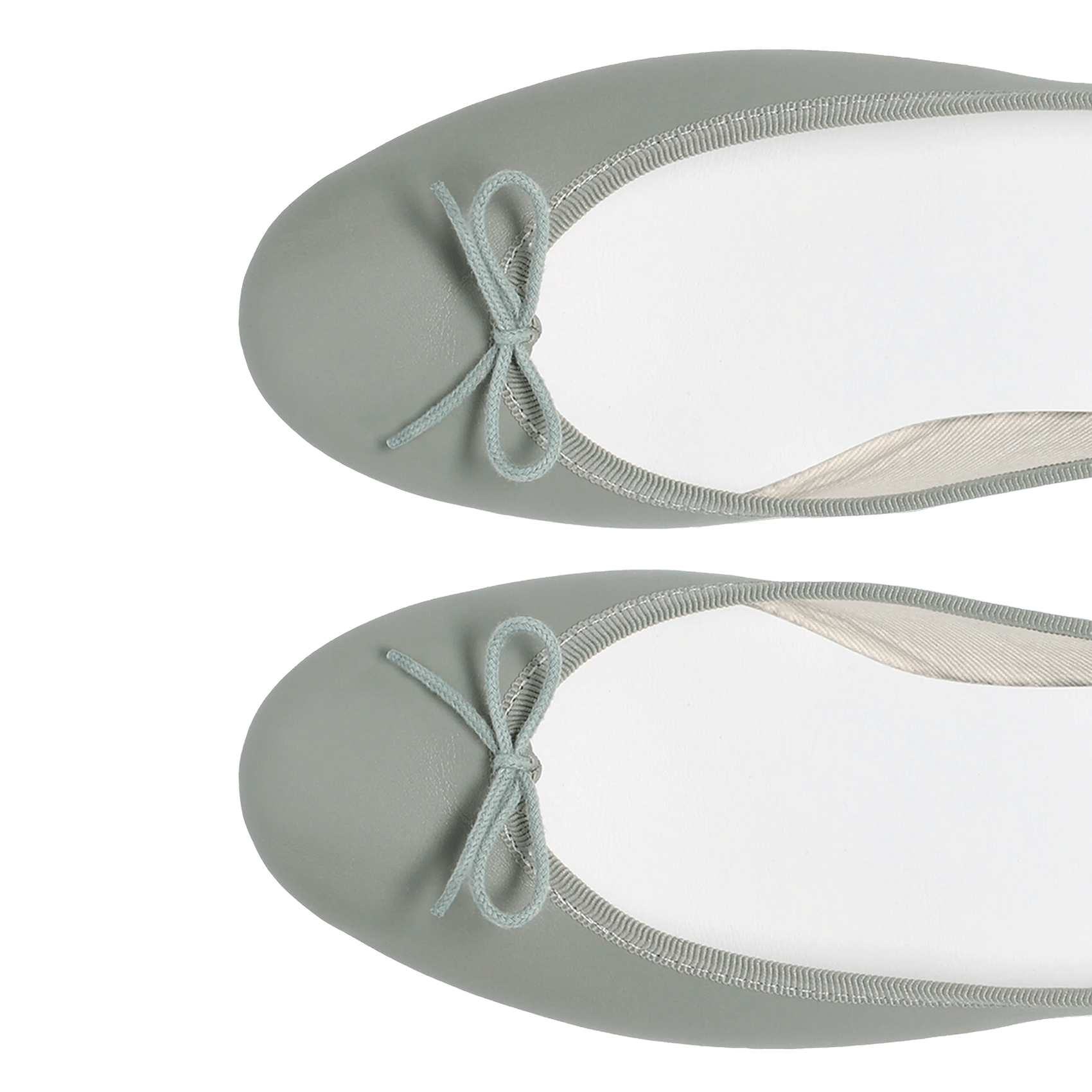 Ballerines en cuir camille REPETTO Vert