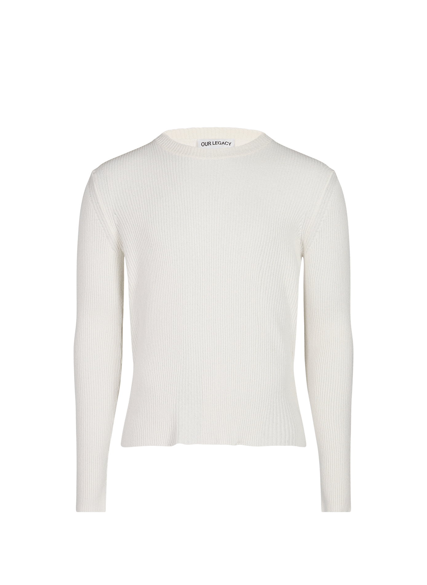 Fitted silk sweater OUR LEGACY Beige