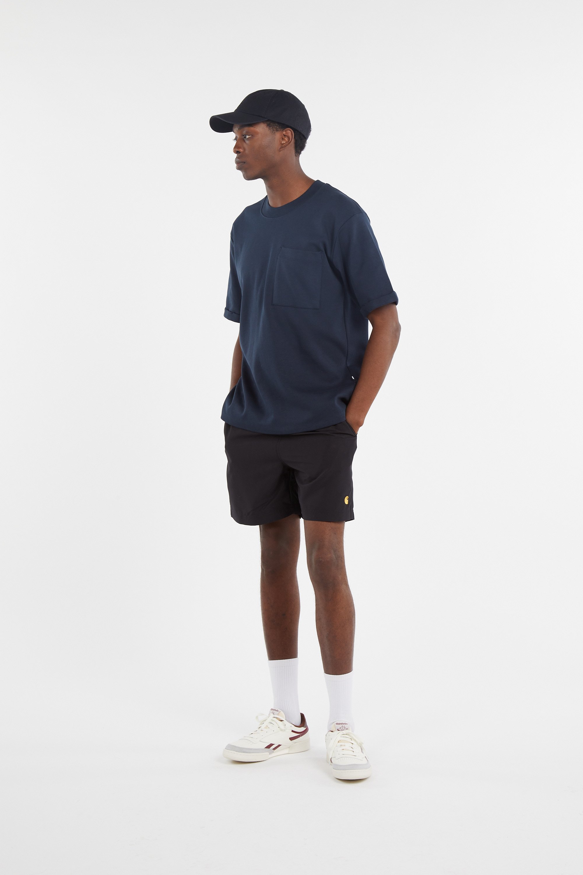 Short de bain chase swim trunks CARHARTT WIP Noir