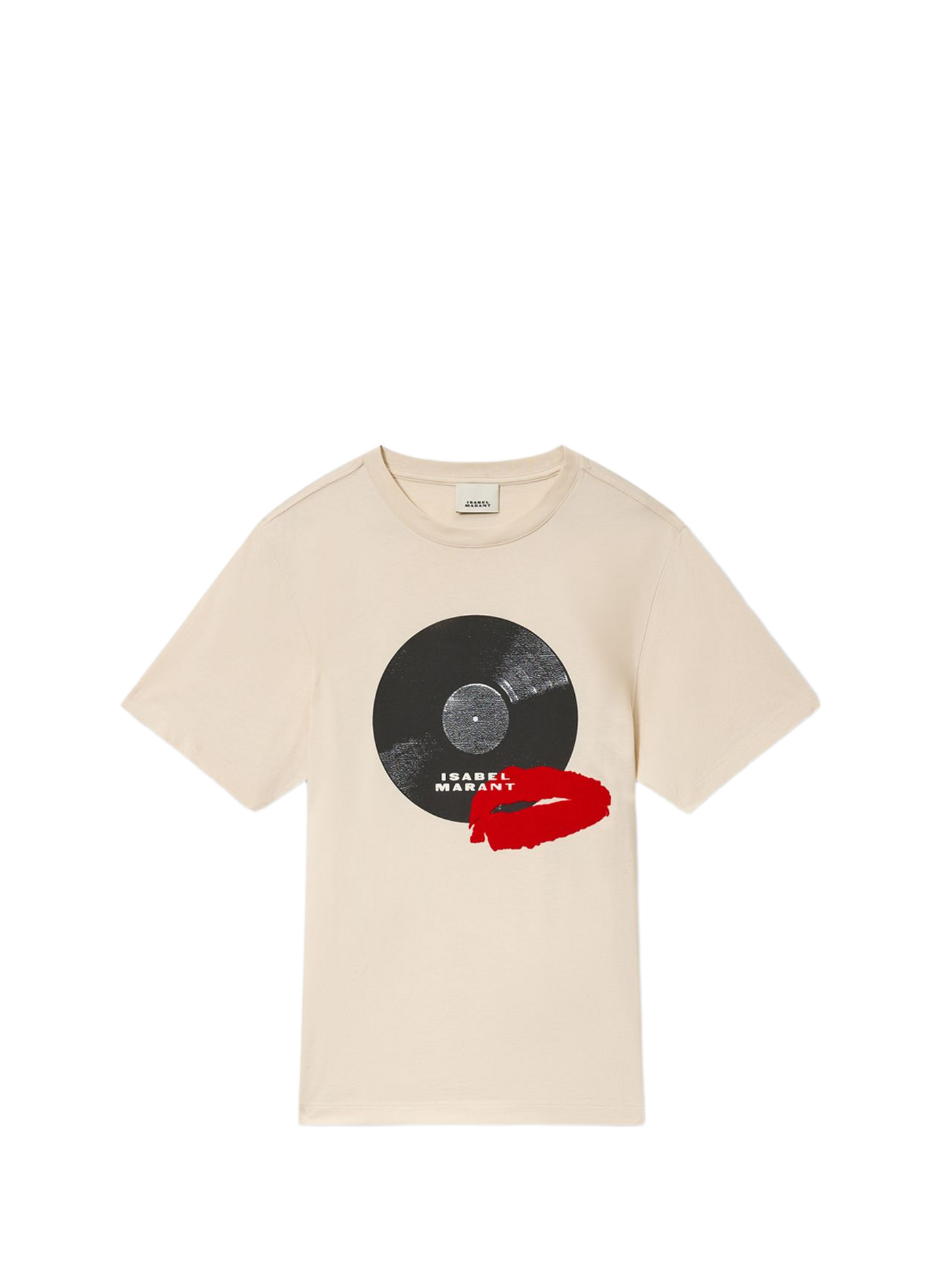 T-shirt à logo Ziane en coton ISABEL MARANT Blanc