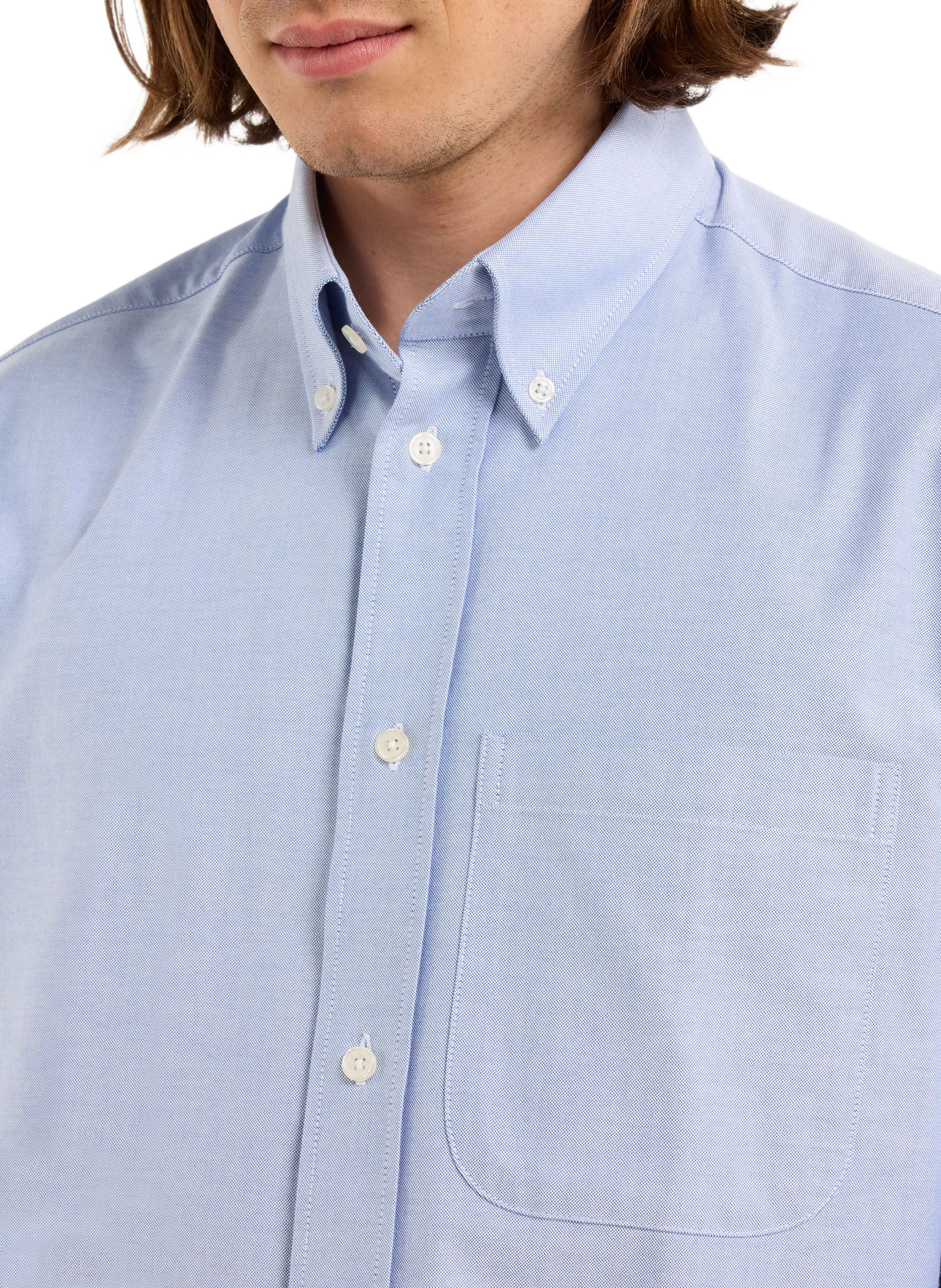 Amen Baumwollhemd SAISON 1865 Blau