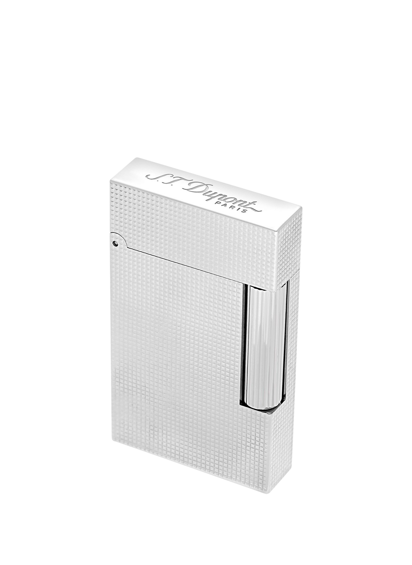 Ligne 2 Diamond-Tipped Micro Point Lighter S.T. DUPONT Silver