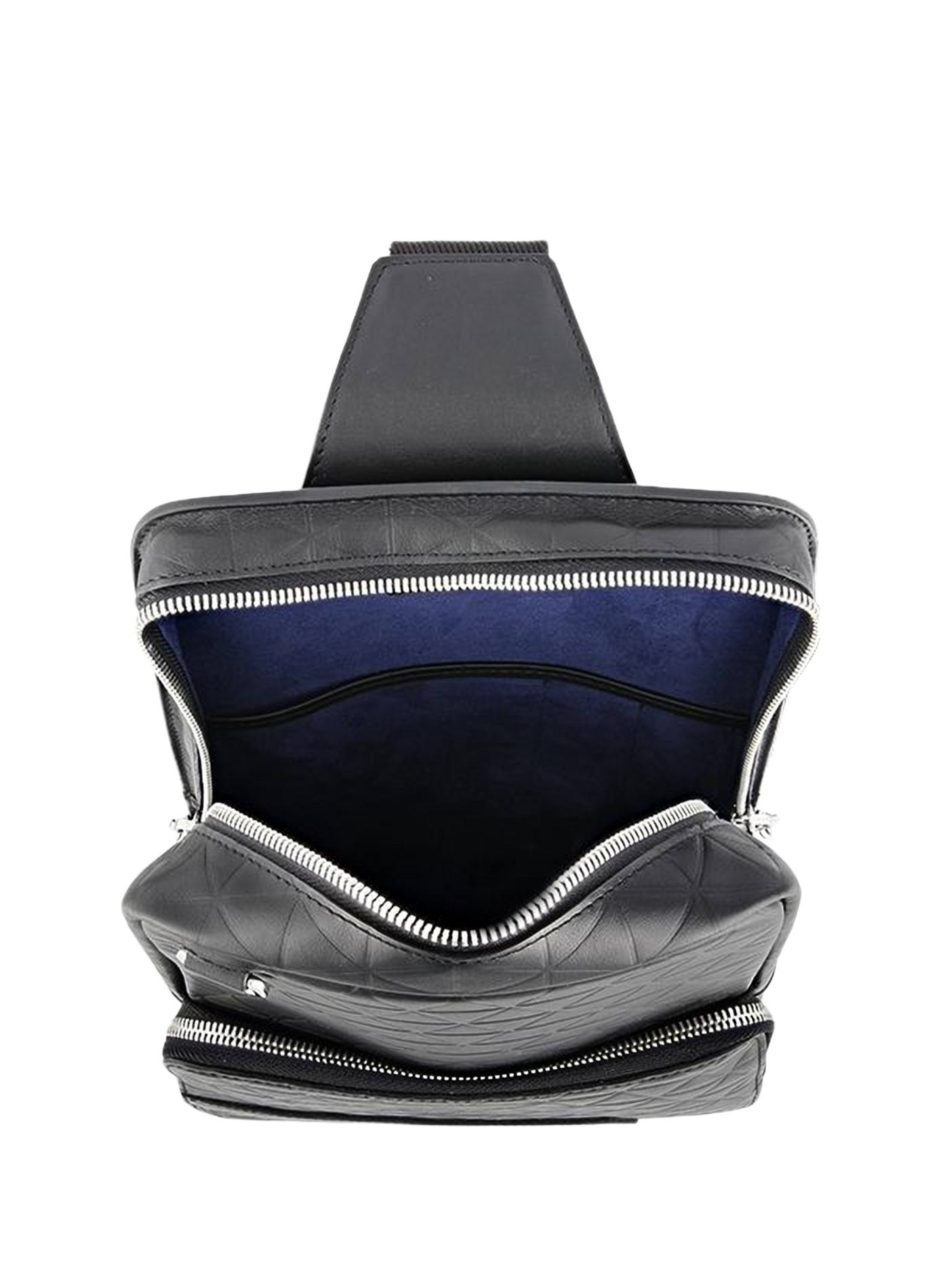 Umhängetasche Sling Firehead aus Leder S.T. DUPONT Schwarz
