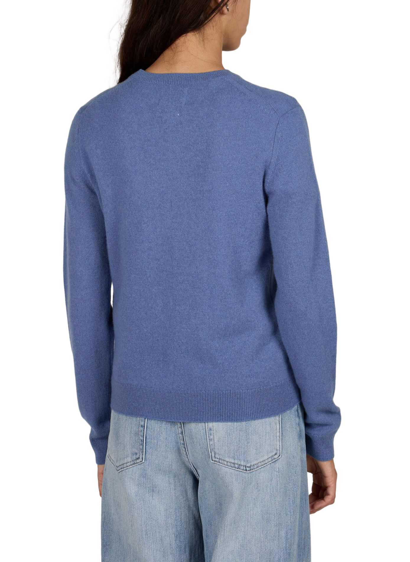 Kaschmirpullover AU PRINTEMPS PARIS Blau