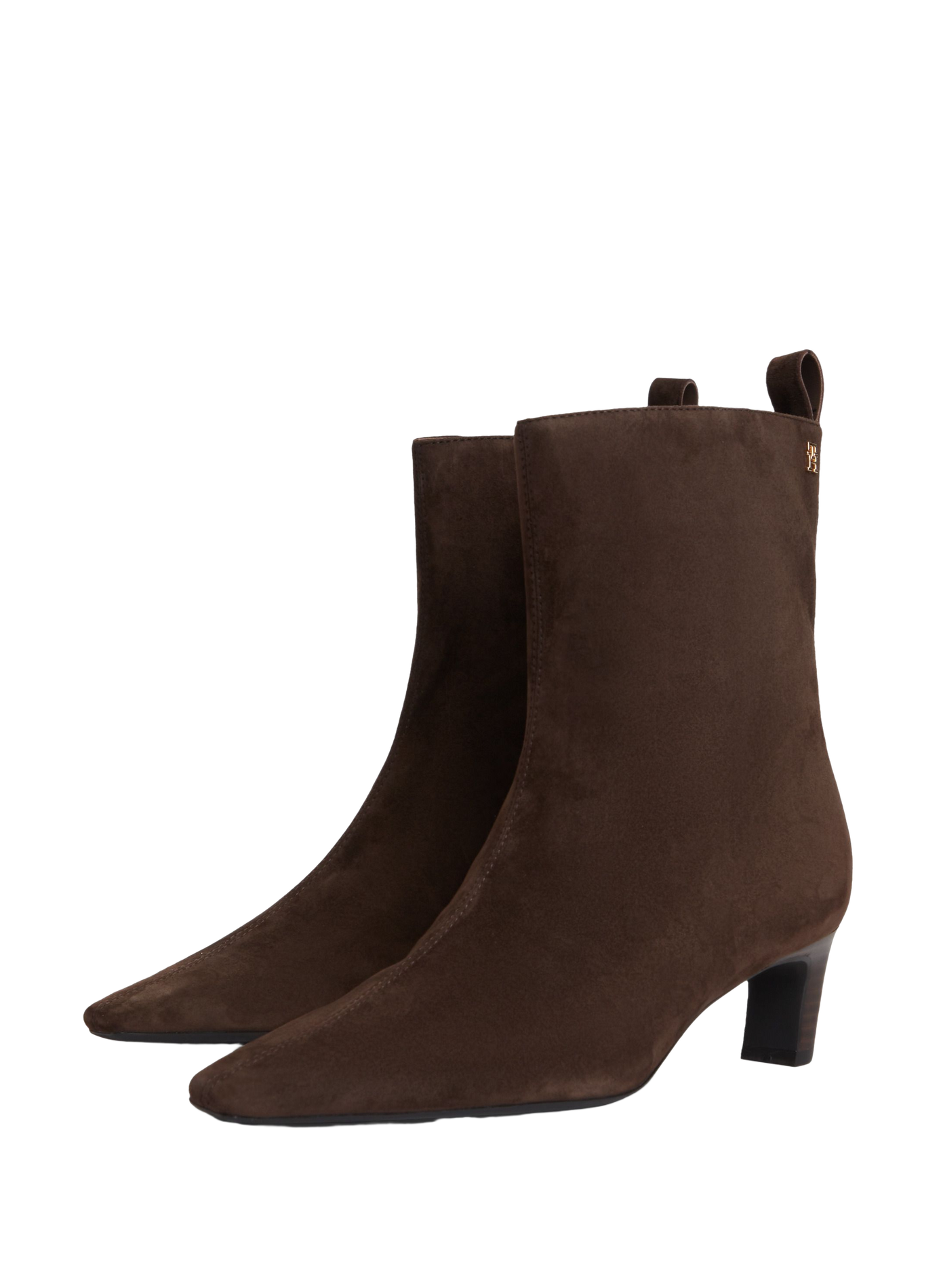 Bottines en cur TOMMY HILFIGER Marron