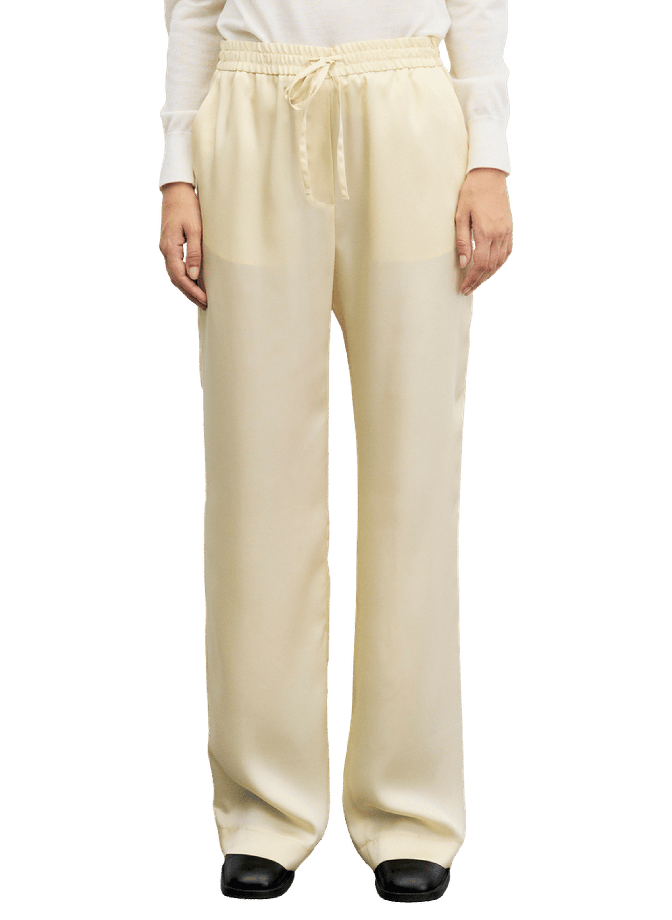 Pantalon satiné - bahyra GERARD DAREL Beige