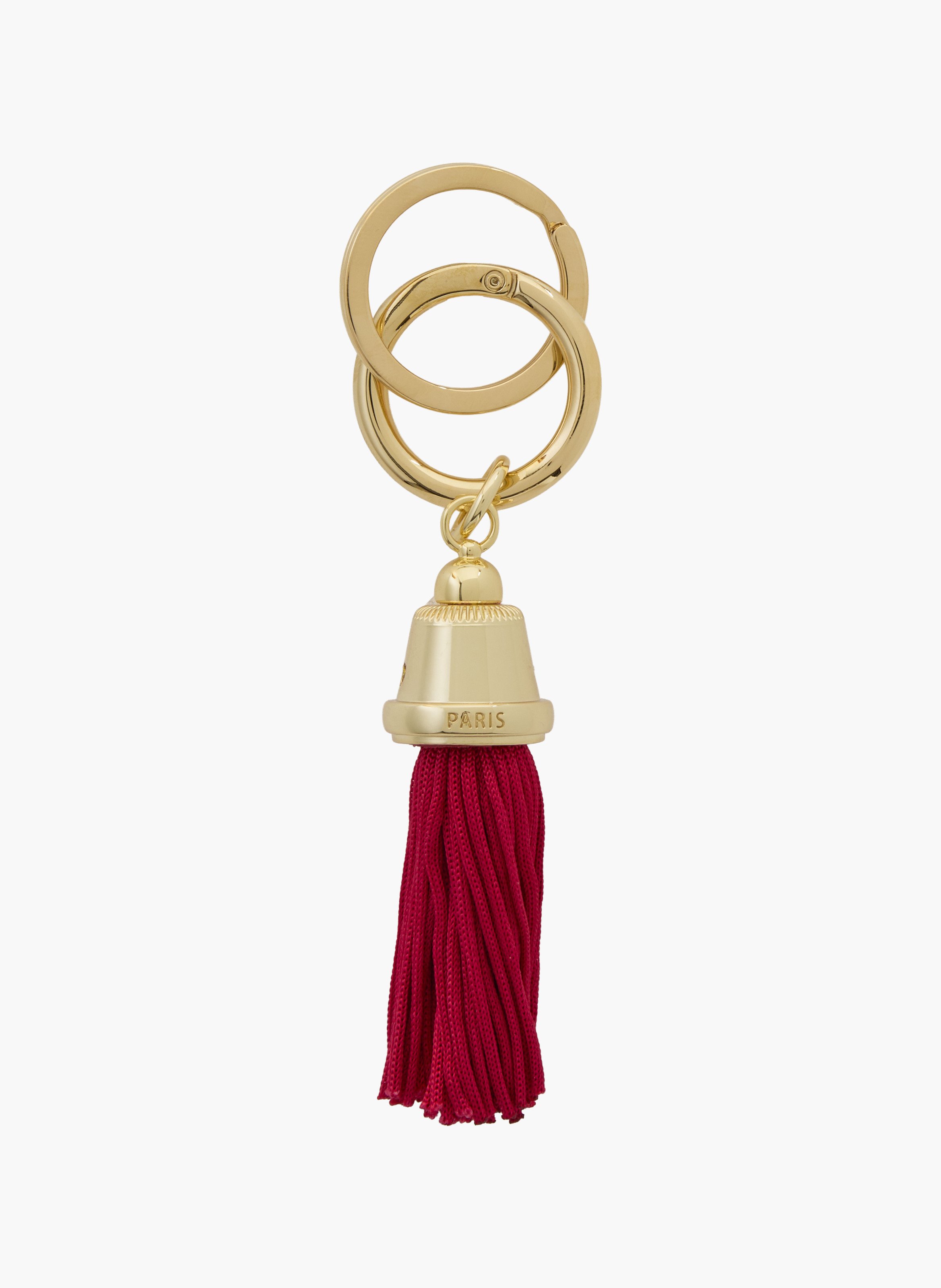 Porte-clés suite 1876. LANCEL Rouge