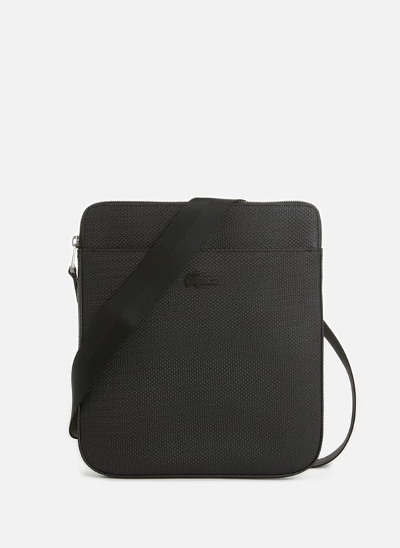 Lacoste leather top side bag
