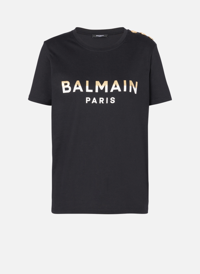 T-shirt à boutons balmain paris BALMAIN