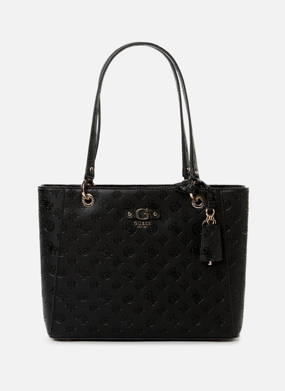 Sac Cabas Guess Femme Guess Sac Cabas Femme Guess Noir Avec Logo