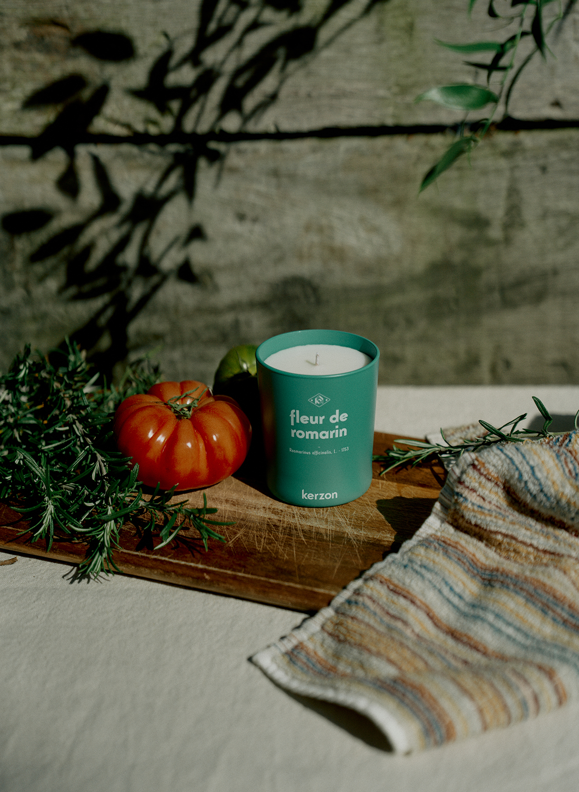 Scented Candle Rosemary Flower KERZON No color