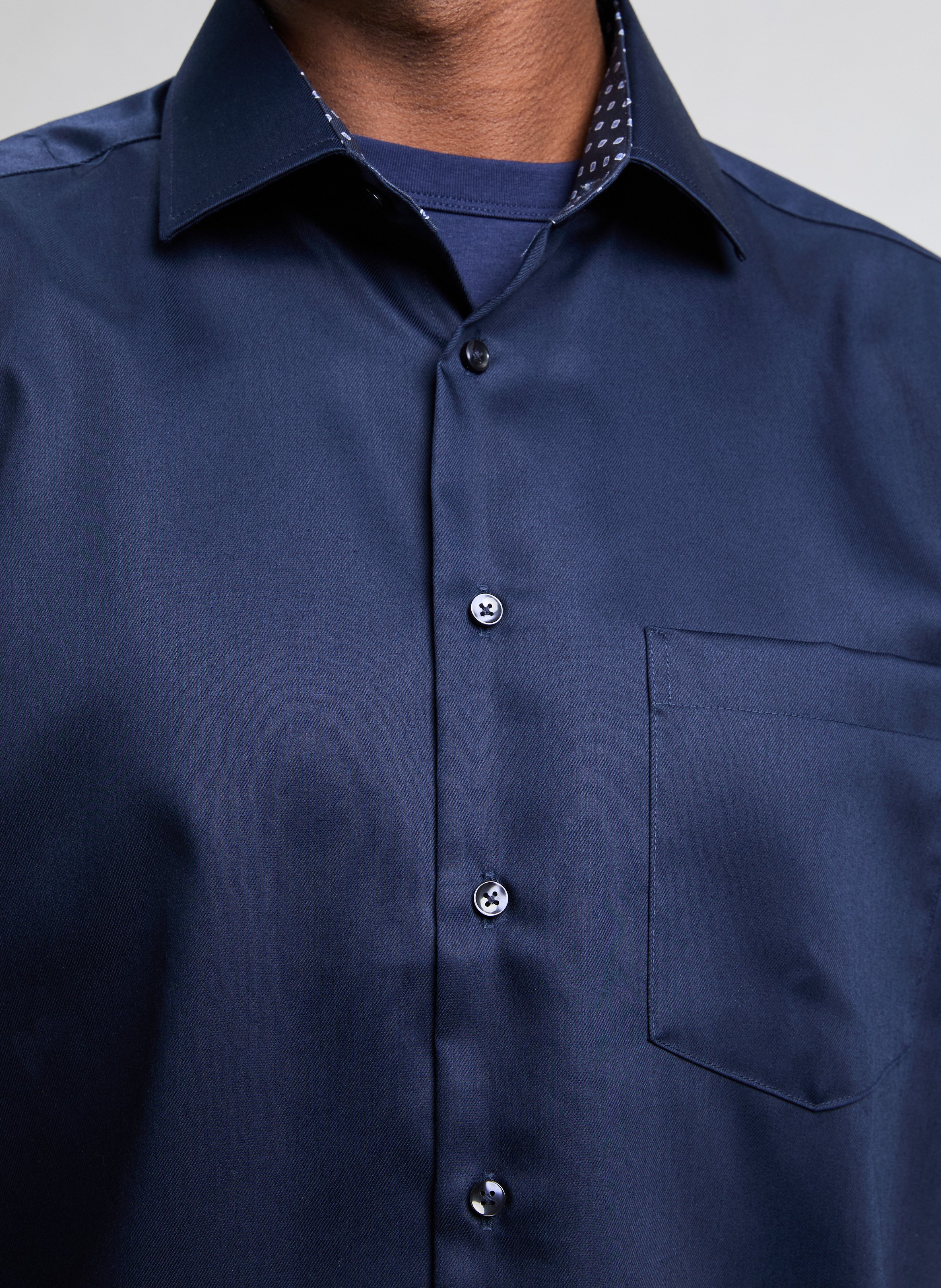  Cotton shirt SEIDENSTICKER Blue