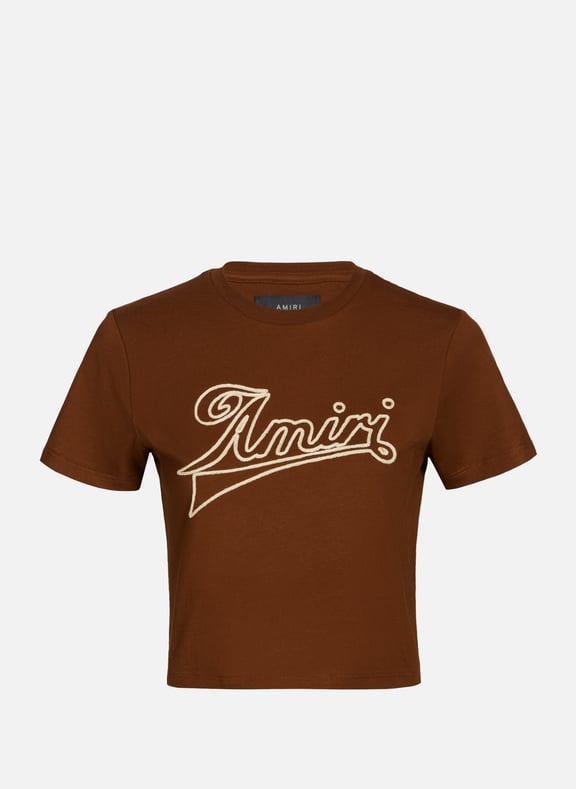 Top en coton Marron by AMIRI AMIRI Top en coton Marron