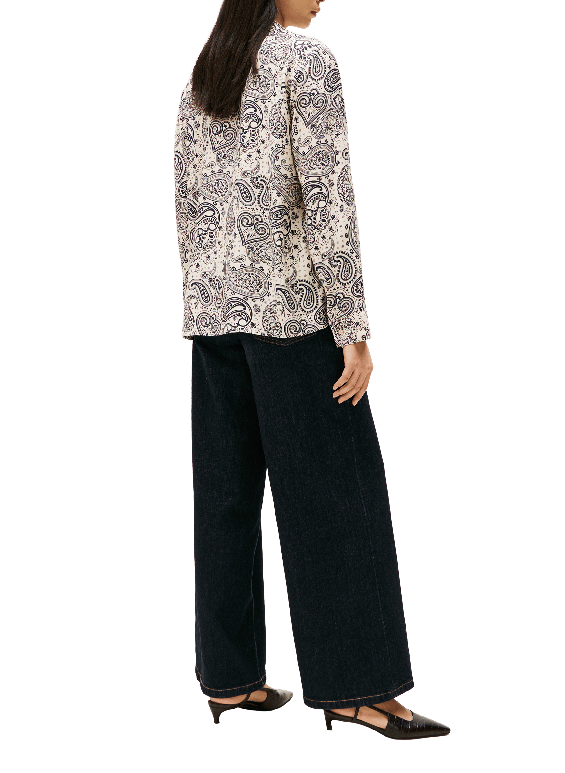 Standard fit shirt with hidden placket TOMMY HILFIGER Multicolour