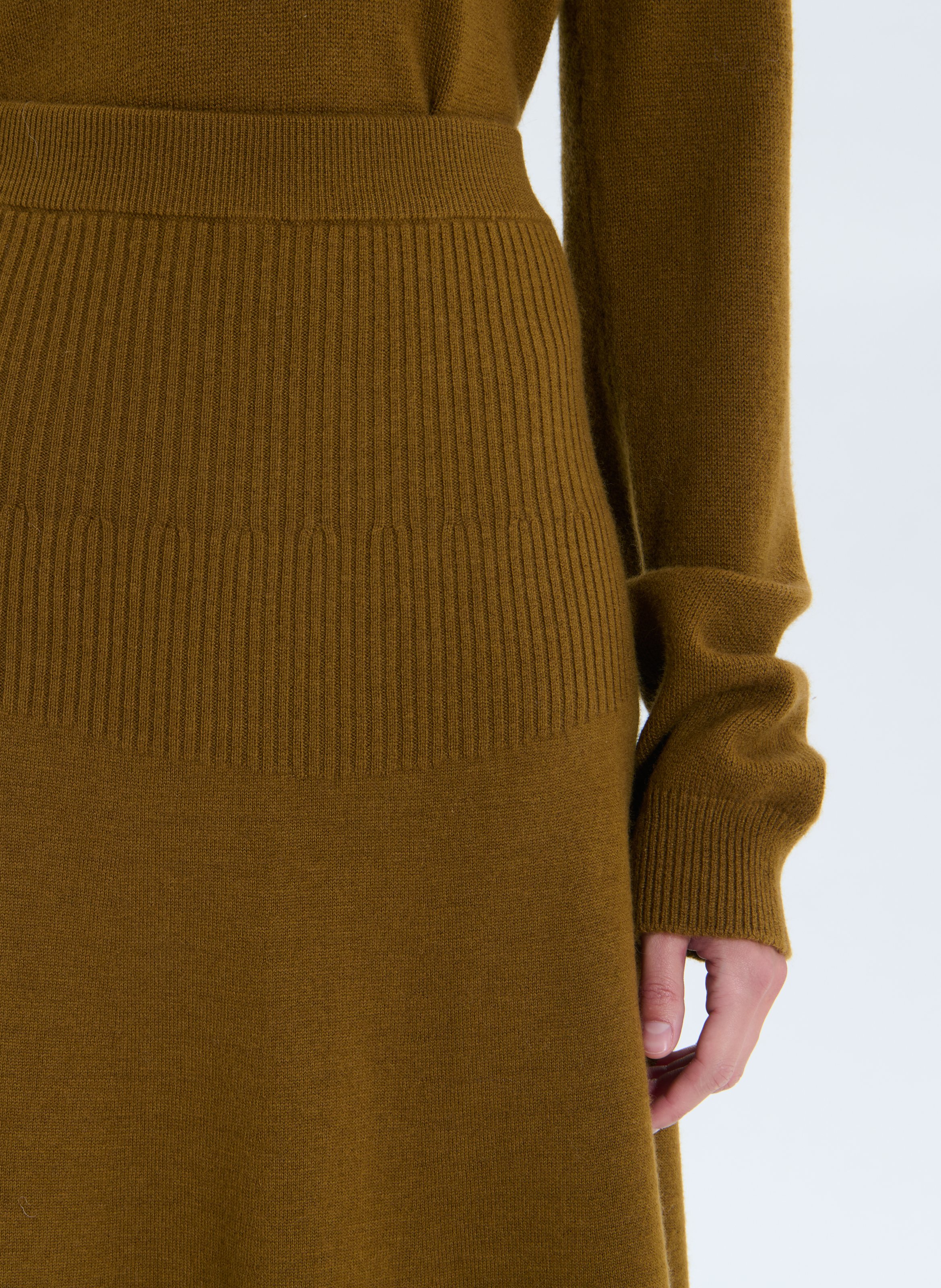 Jupe droite justine ZAPA Vert