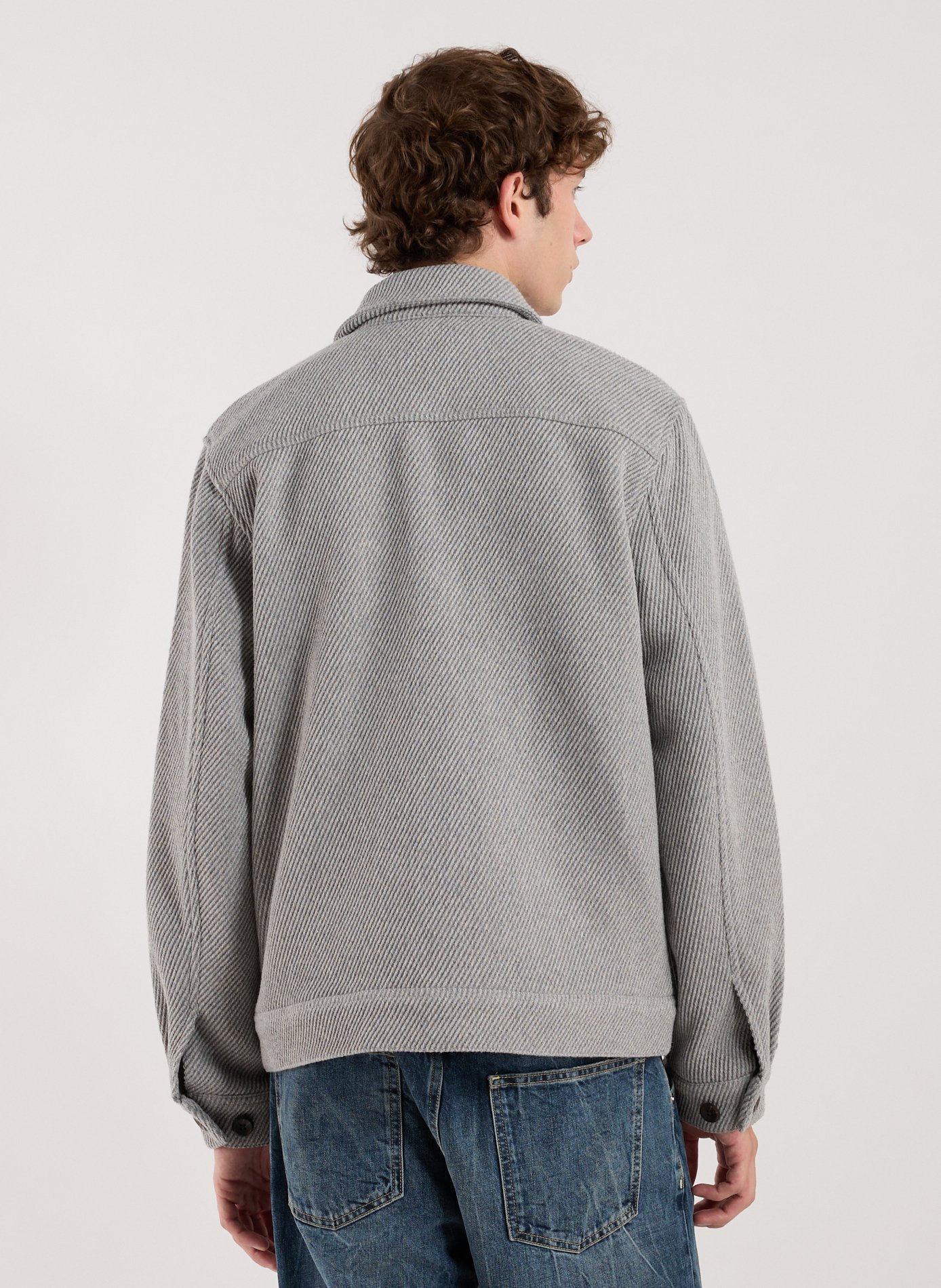 Blouson col classique LES DEUX Gris